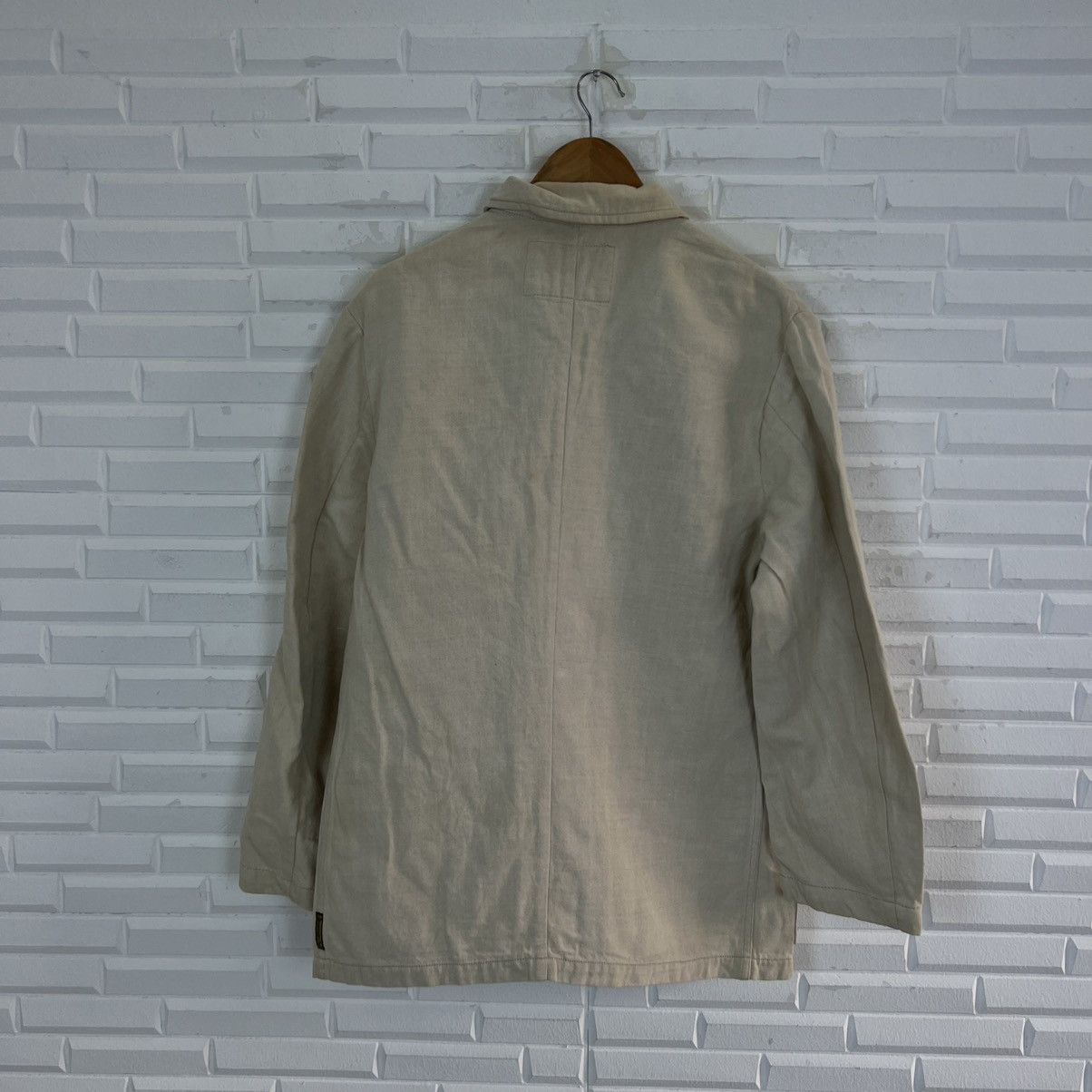 Armani VINTAGE ARMANI JEANS HIKORY CHORE JACKET MADE IN ITALY Size US M / EU 48-50 / 2 - 7 Thumbnail
