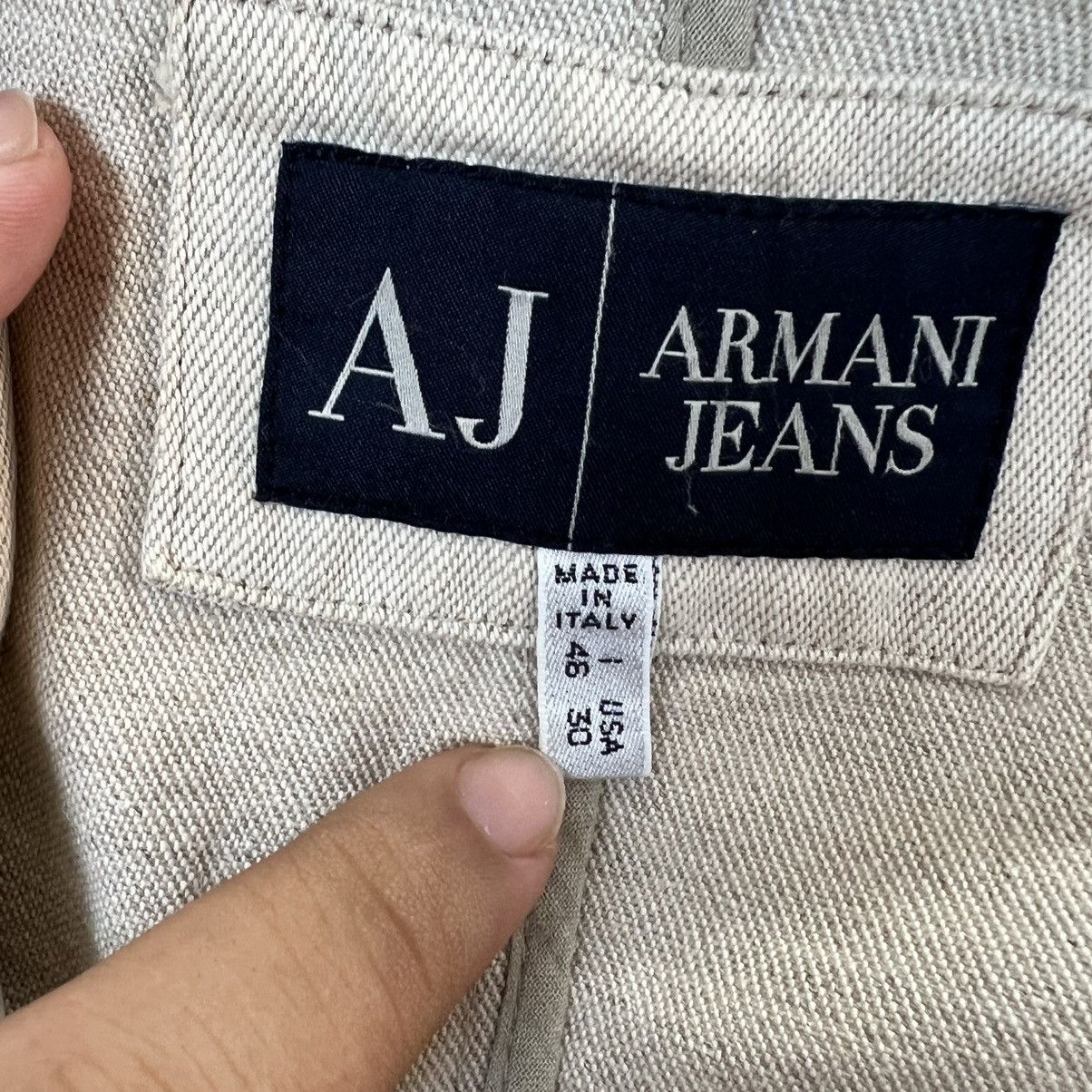 Armani VINTAGE ARMANI JEANS HIKORY CHORE JACKET MADE IN ITALY Size US M / EU 48-50 / 2 - 12 Thumbnail