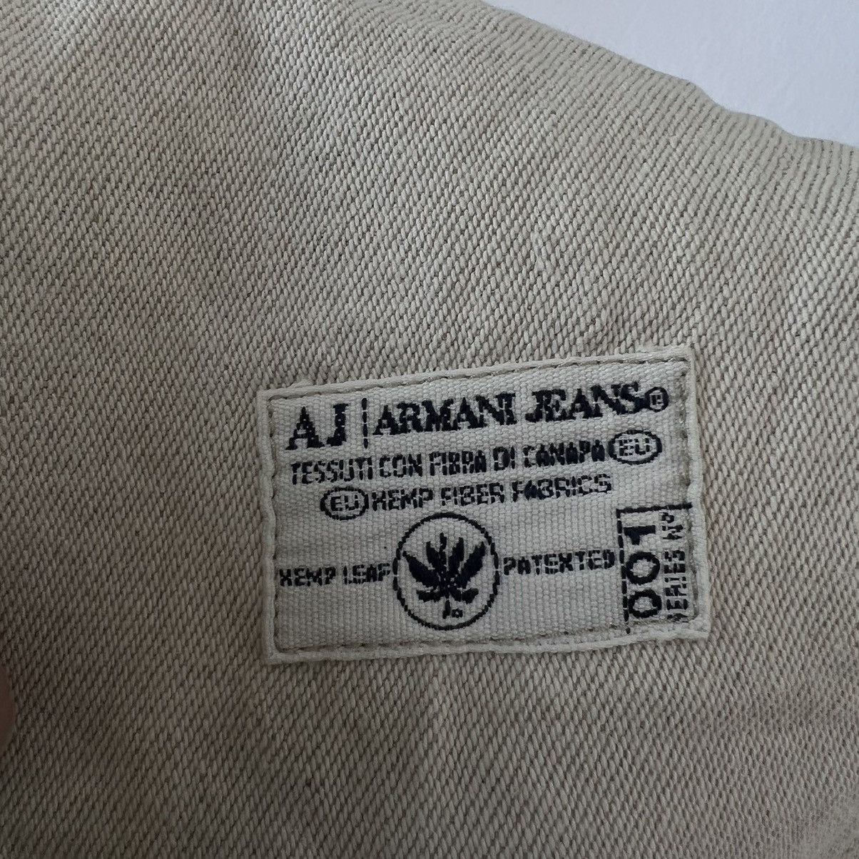 Armani VINTAGE ARMANI JEANS HIKORY CHORE JACKET MADE IN ITALY Size US M / EU 48-50 / 2 - 11 Thumbnail