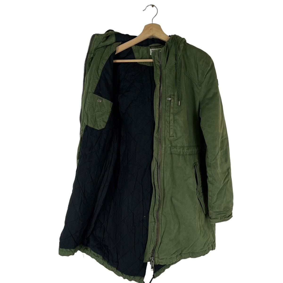Japanese Brand RARE PARACHUTE BIKER PARKA FISH TAIL JACKET DIESEL JAPAN Size US M / EU 48-50 / 2 - 6 Thumbnail