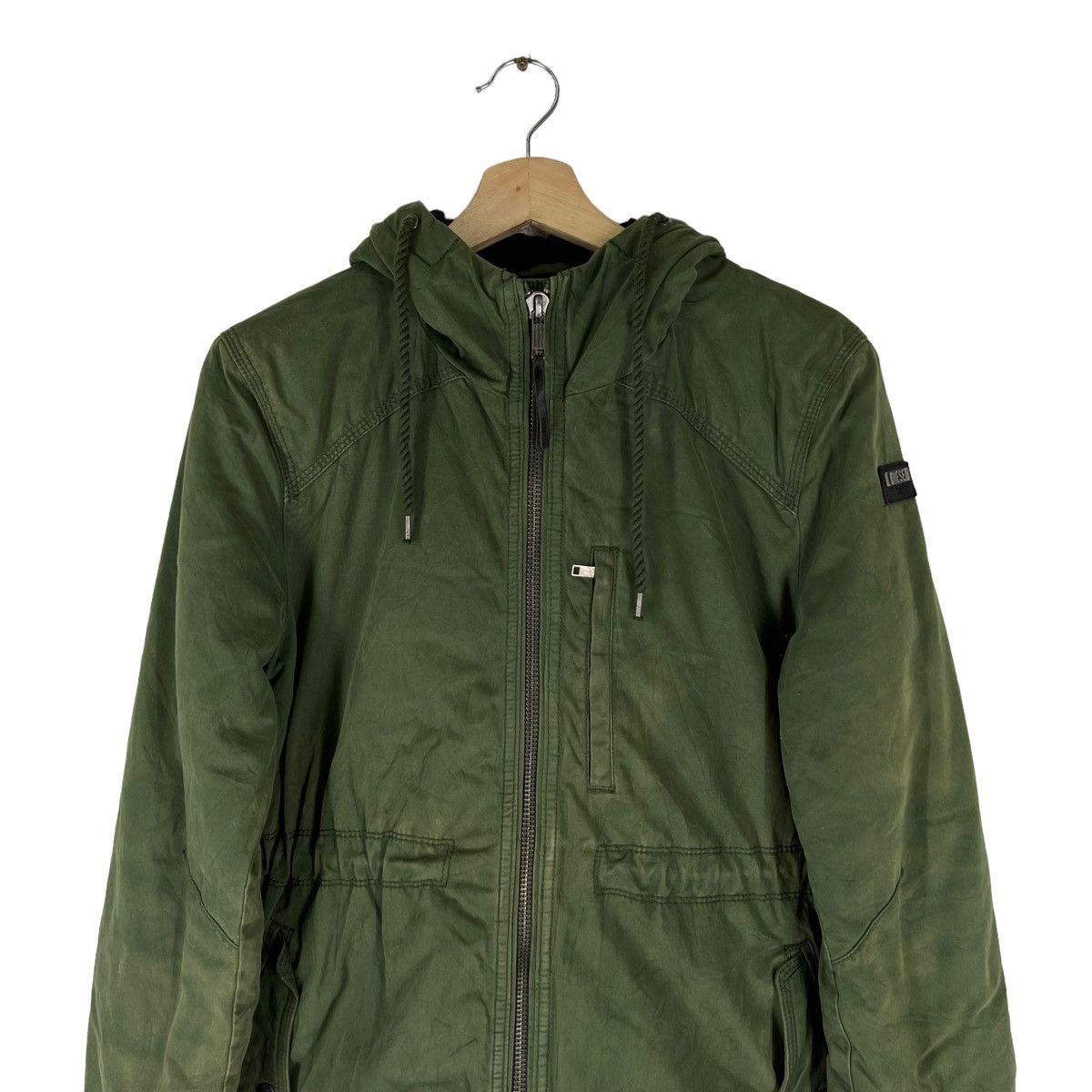 Japanese Brand RARE PARACHUTE BIKER PARKA FISH TAIL JACKET DIESEL JAPAN Size US M / EU 48-50 / 2 - 3 Thumbnail