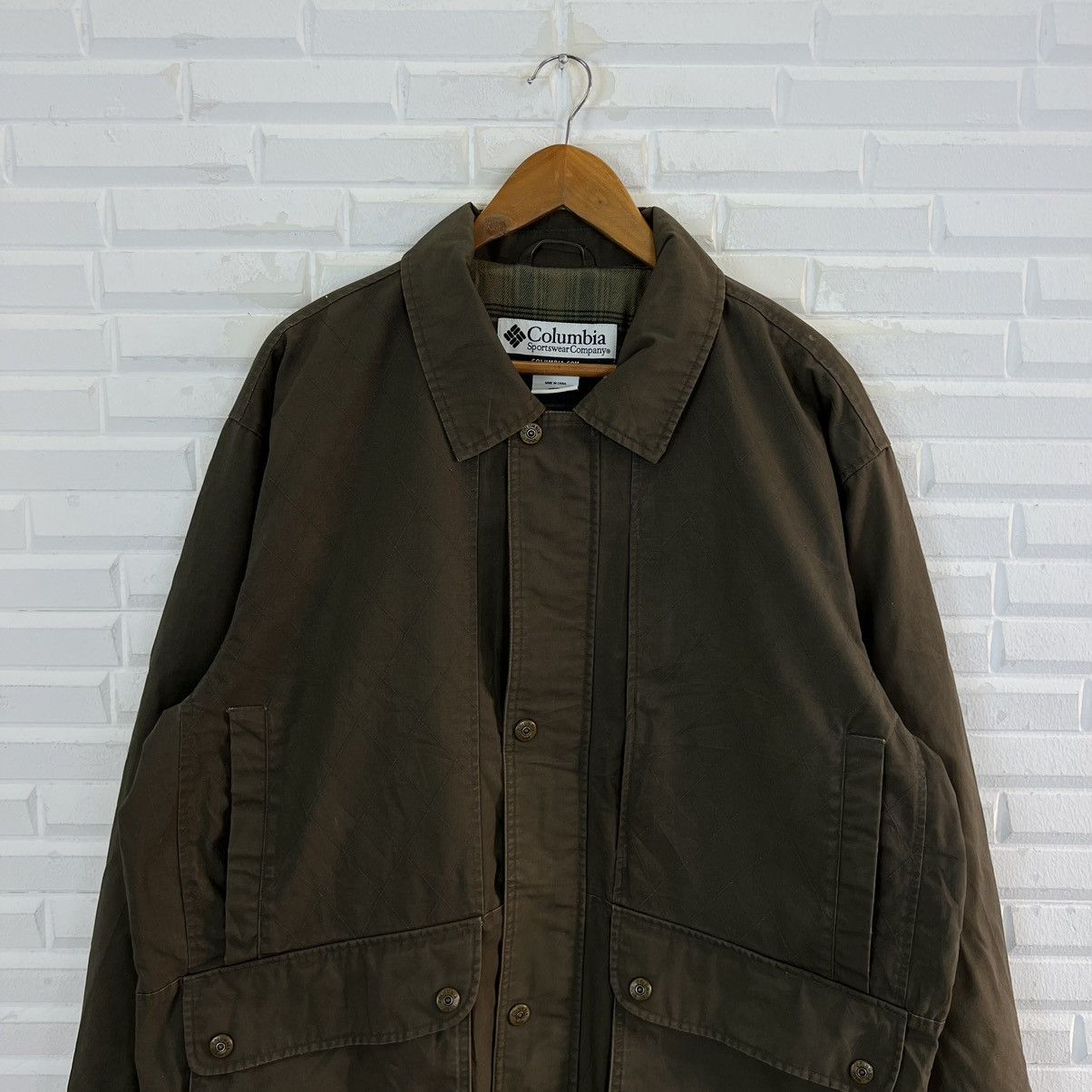 Japanese Brand VINTAGE MULTI POCKET CARGO JACKET COLUMBIA WORKERS WEAR Size US L / EU 52-54 / 3 - 3 Thumbnail