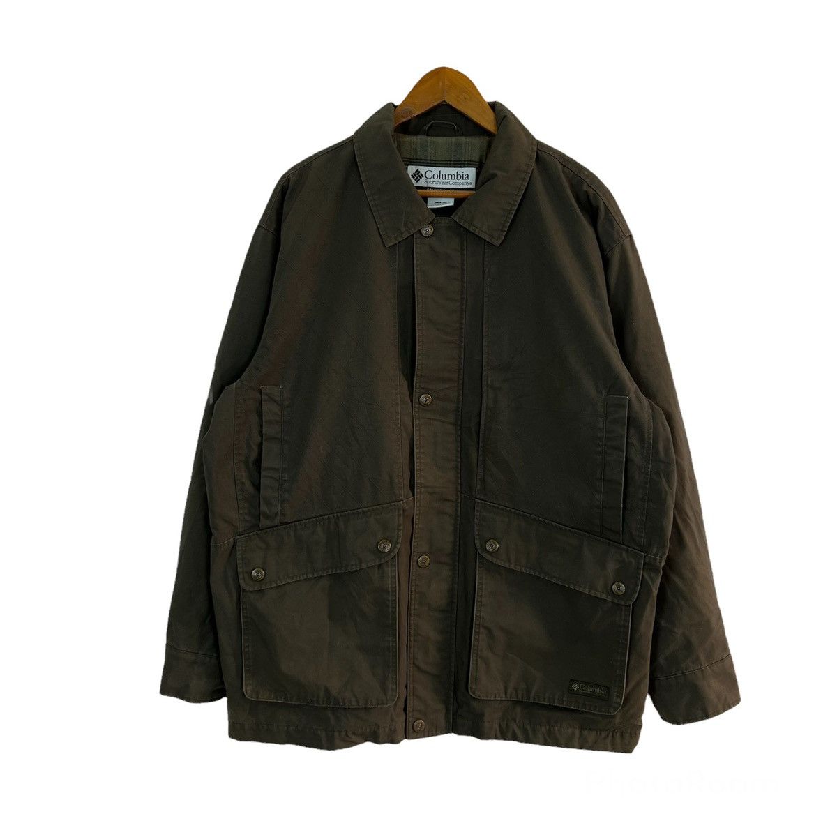 Japanese Brand VINTAGE MULTI POCKET CARGO JACKET COLUMBIA WORKERS WEAR Size US L / EU 52-54 / 3 - 1 Thumbnail