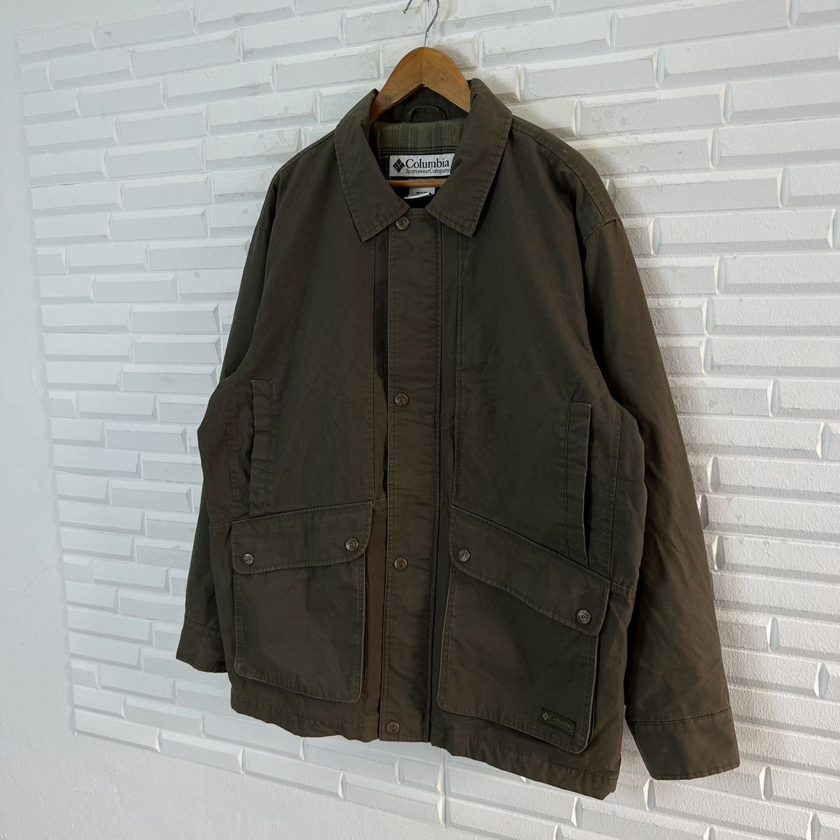 Japanese Brand VINTAGE MULTI POCKET CARGO JACKET COLUMBIA WORKERS WEAR Size US L / EU 52-54 / 3 - 2 Thumbnail