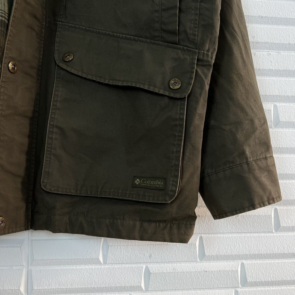 Japanese Brand VINTAGE MULTI POCKET CARGO JACKET COLUMBIA WORKERS WEAR Size US L / EU 52-54 / 3 - 11 Thumbnail