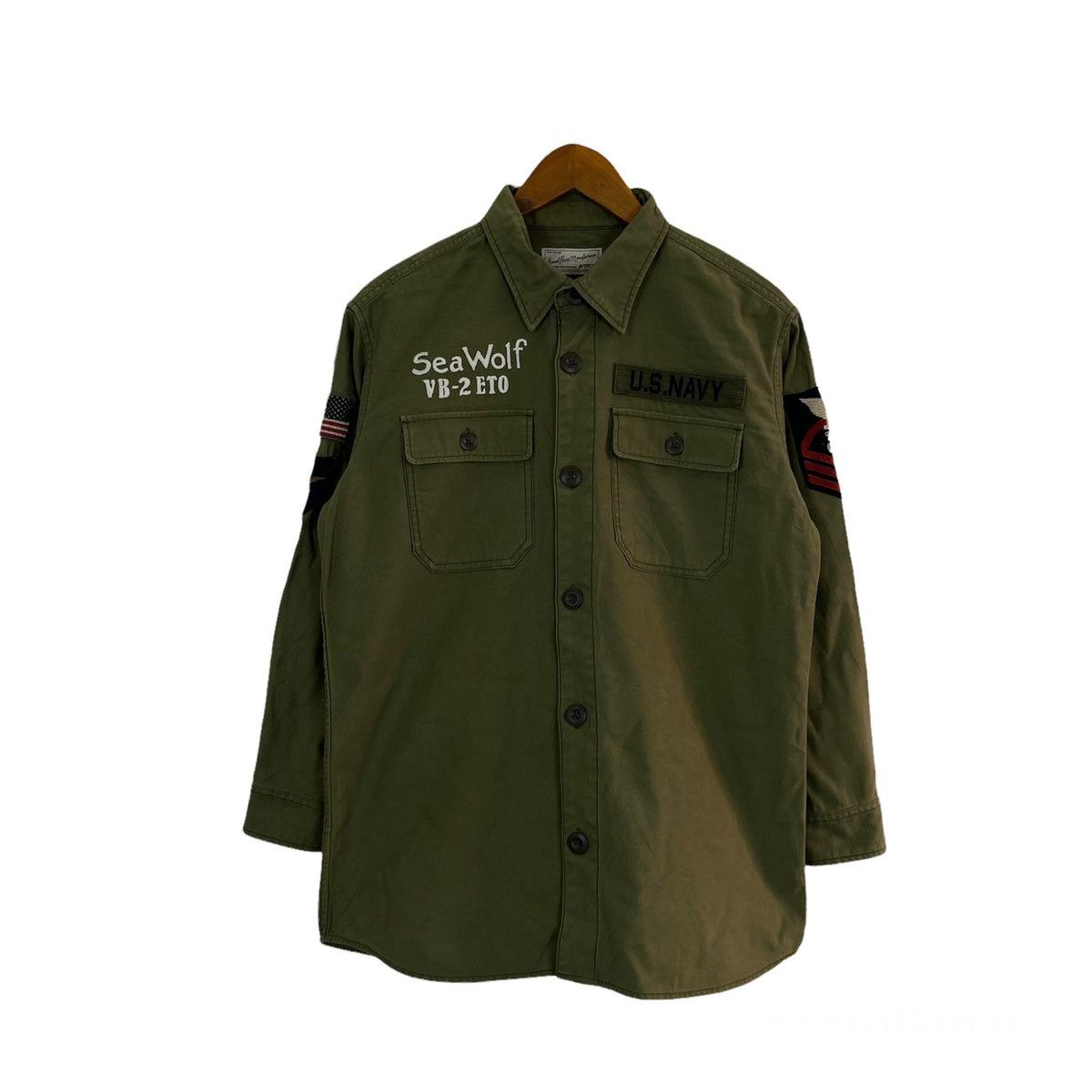 Avirex × Us Issue VINTAGE AVIREX ARMED FORCES MANUFACTURER BIG 