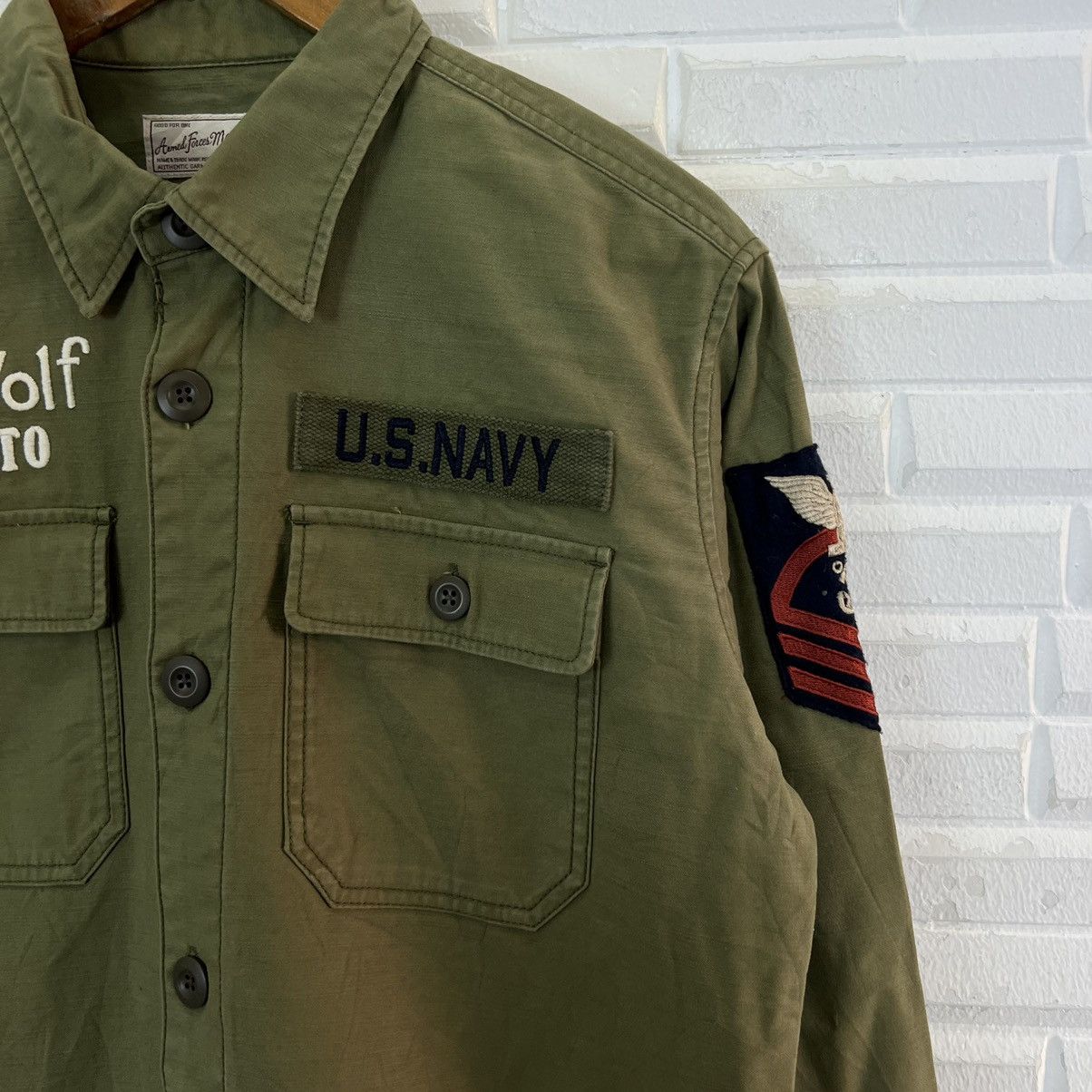 Avirex VINTAGE AVIREX ARMED FORCES MANUFACTURER BIG LOGO Size US M / EU 48-50 / 2 - 7 Thumbnail