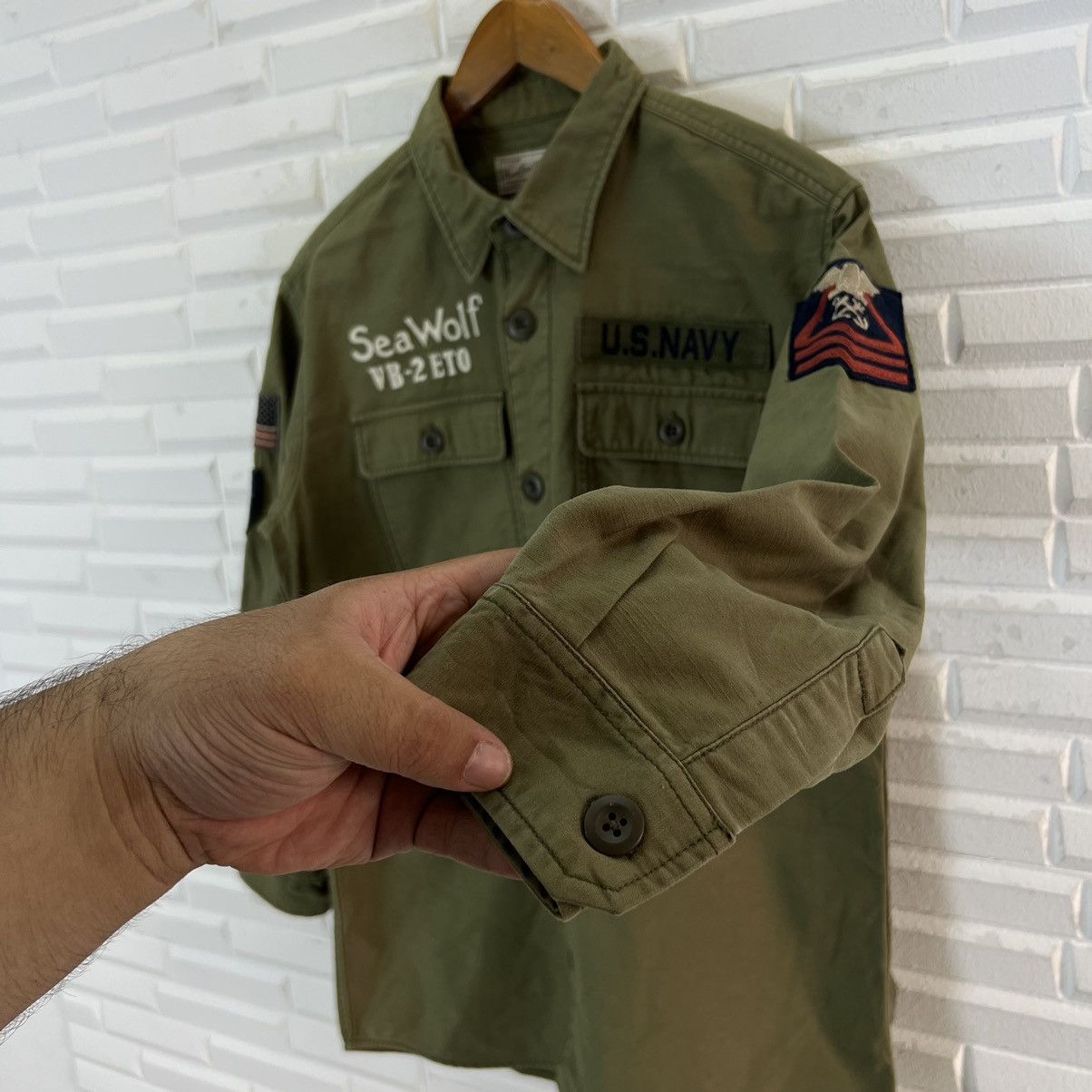Avirex VINTAGE AVIREX ARMED FORCES MANUFACTURER BIG LOGO Size US M / EU 48-50 / 2 - 10 Thumbnail