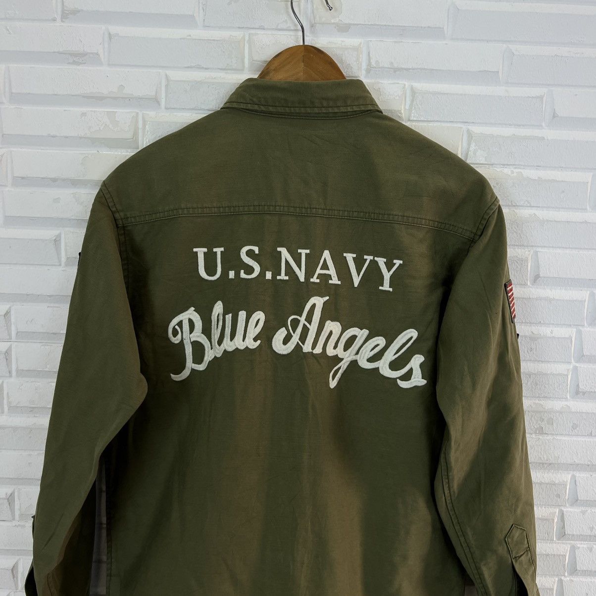 Avirex VINTAGE AVIREX ARMED FORCES MANUFACTURER BIG LOGO Size US M / EU 48-50 / 2 - 13 Thumbnail