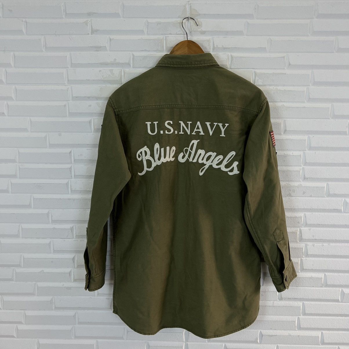 Avirex VINTAGE AVIREX ARMED FORCES MANUFACTURER BIG LOGO Size US M / EU 48-50 / 2 - 11 Thumbnail