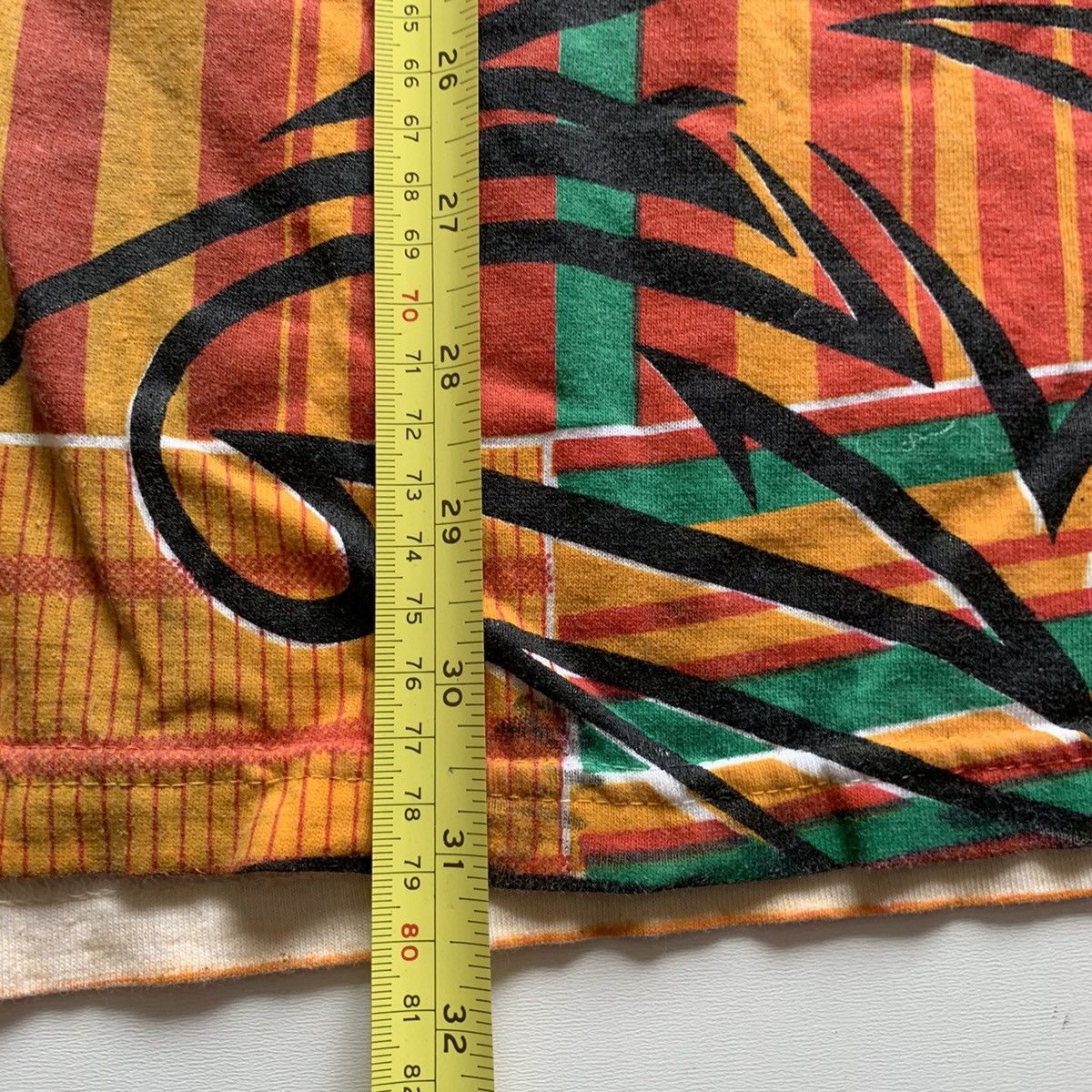 Rap Tees × Vintage Vintage 90s Malcolm X All Overprint graphic art T-Shirt Size US XXL / EU 58 / 5 - 5 Thumbnail