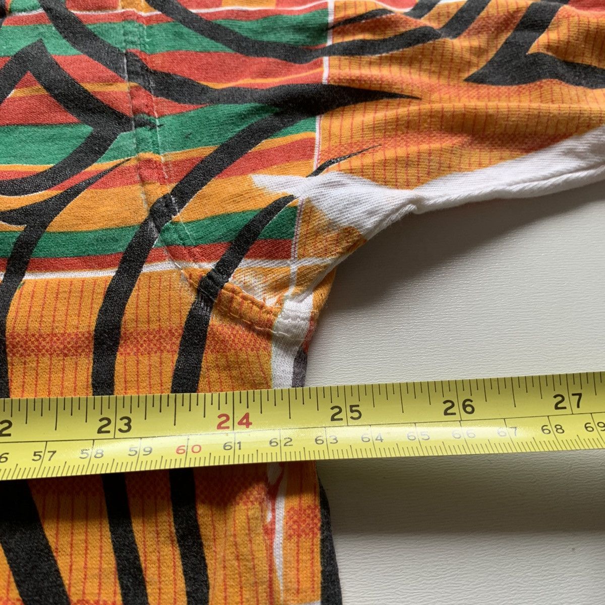 Rap Tees × Vintage Vintage 90s Malcolm X All Overprint graphic art T-Shirt Size US XXL / EU 58 / 5 - 4 Thumbnail