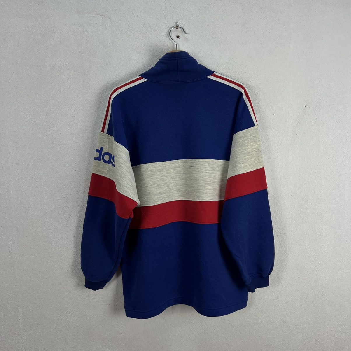 VINTAGE ADIDAS BIG LOGO SWEATSHIRT INSPIRED BY RUN DMC BAND