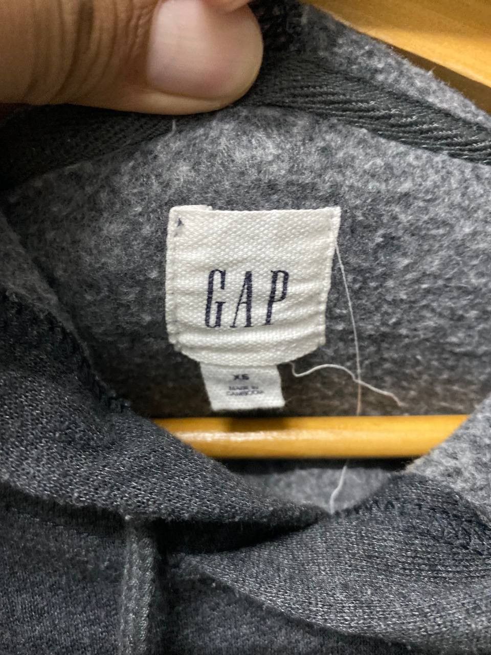 Gap GAP HOODIE EMBROIDED AMERICAN FLAG LOGO Size US XS / EU 42 / 0 - 7 Thumbnail