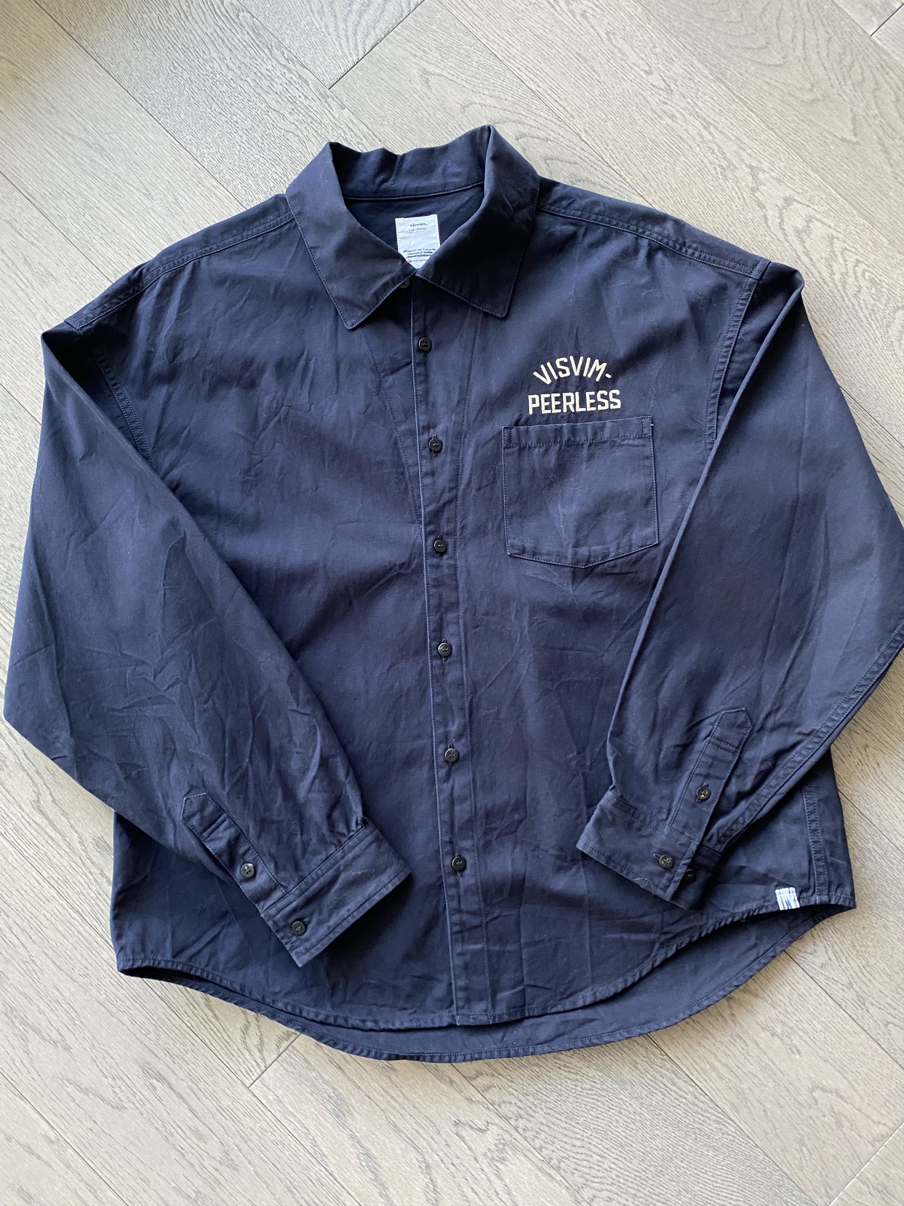 visvim ビズビム PALMER SHIRT L/S PEERLESS シャツ - ブランド別