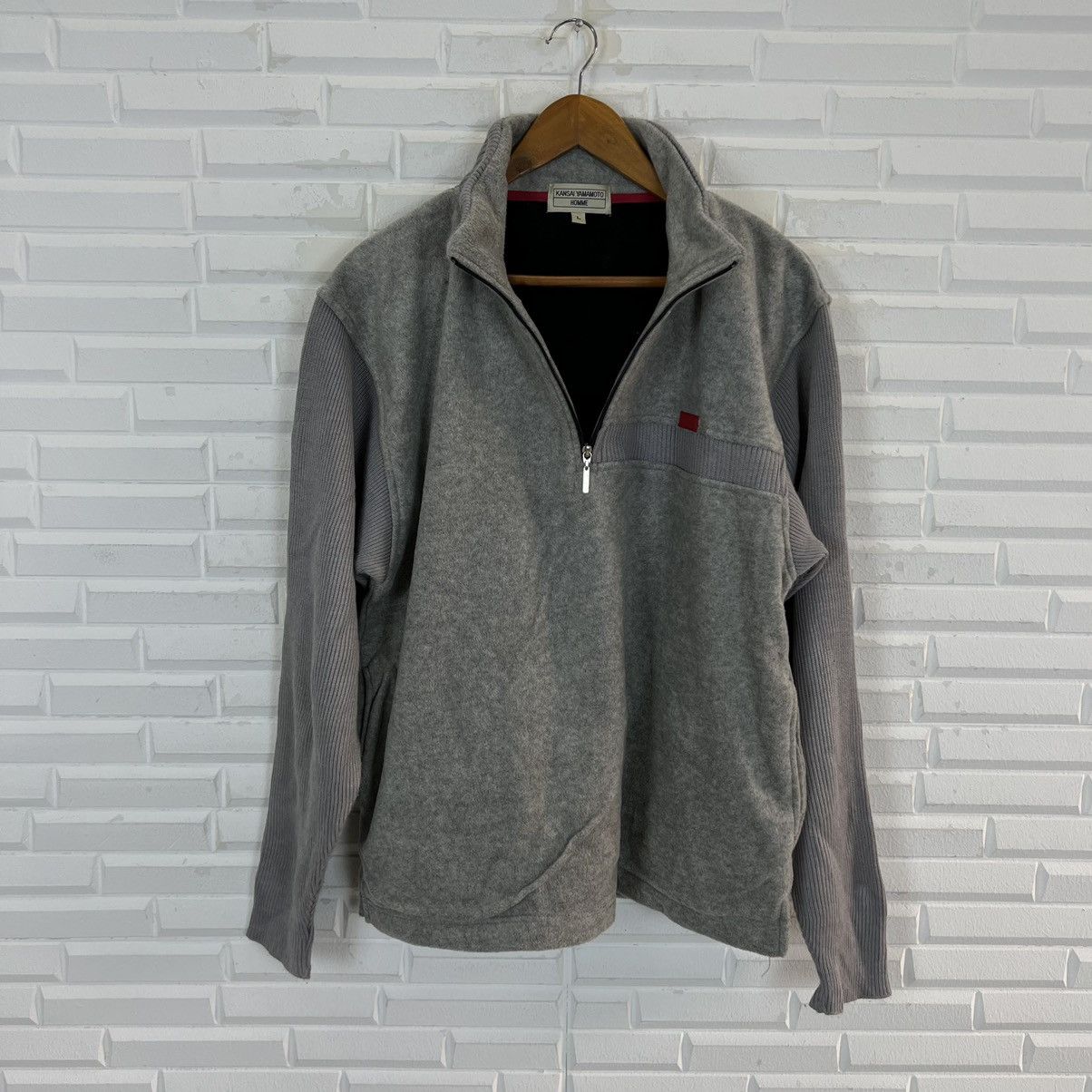 Japanese Brand VINTAGE ZIPPER JACKET KANSAI YAMAMOTO HOMME JAPAN Size US L / EU 52-54 / 3 - 8 Thumbnail