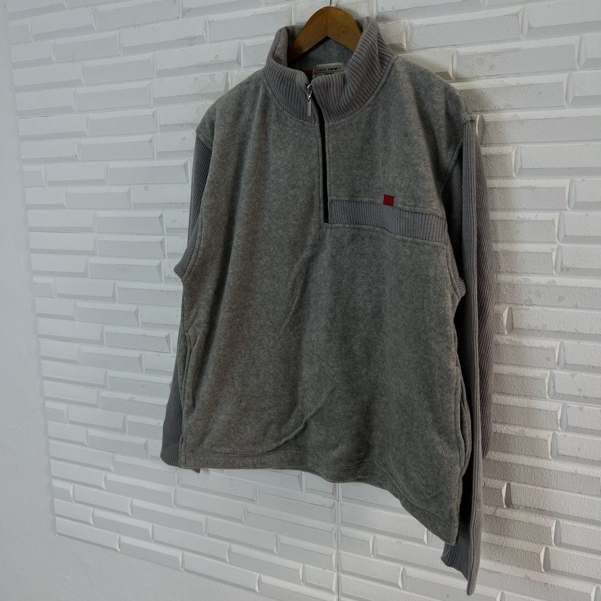 Japanese Brand VINTAGE ZIPPER JACKET KANSAI YAMAMOTO HOMME JAPAN Size US L / EU 52-54 / 3 - 2 Thumbnail