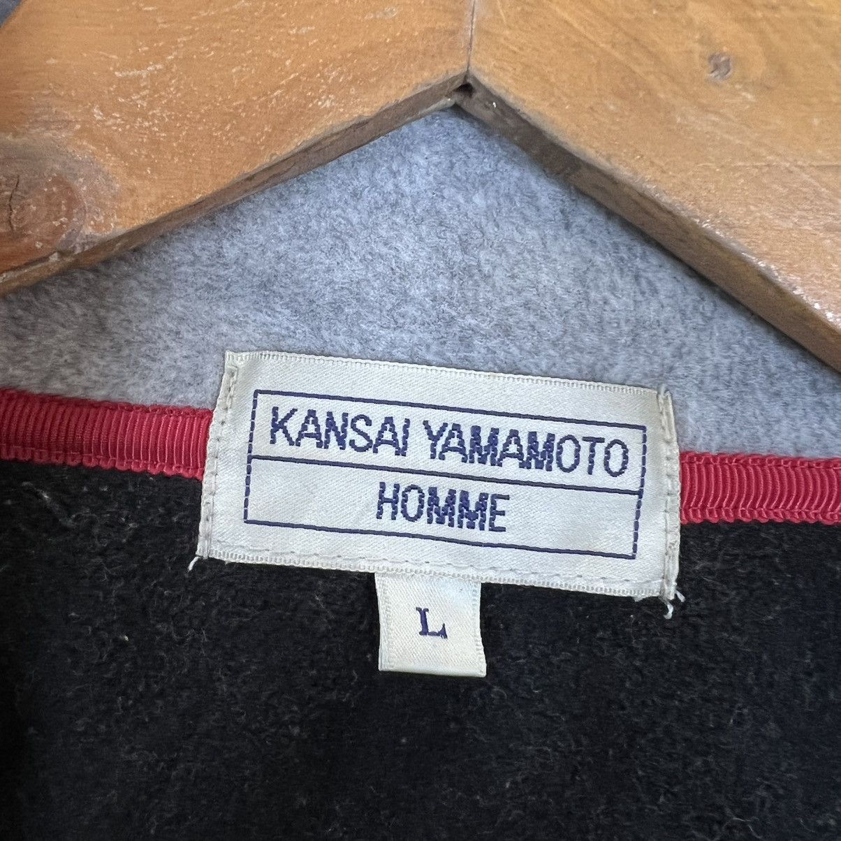 Japanese Brand VINTAGE ZIPPER JACKET KANSAI YAMAMOTO HOMME JAPAN Size US L / EU 52-54 / 3 - 9 Thumbnail
