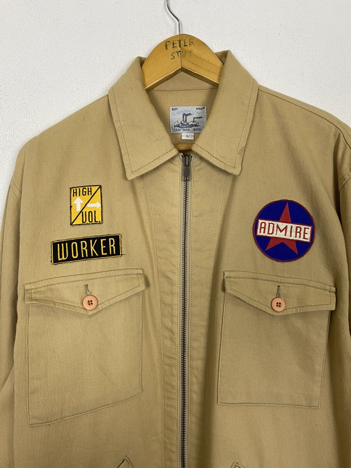 English Laundry × Vintage VINTAGE LAUNDRY LINE WORKER JACKET Size US L / EU 52-54 / 3 - 5 Thumbnail