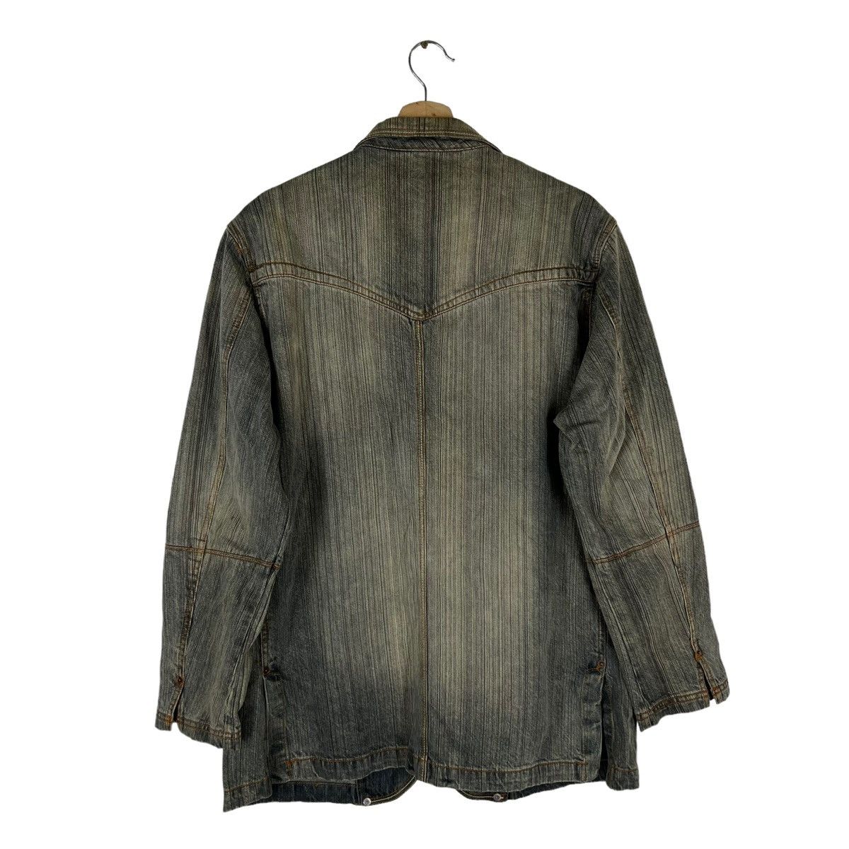 Japanese Brand VINTAGE HIKORY CHORE JACKET ICCA INSPIRED BY ISSEY MIYAKE Size US L / EU 52-54 / 3 - 7 Thumbnail