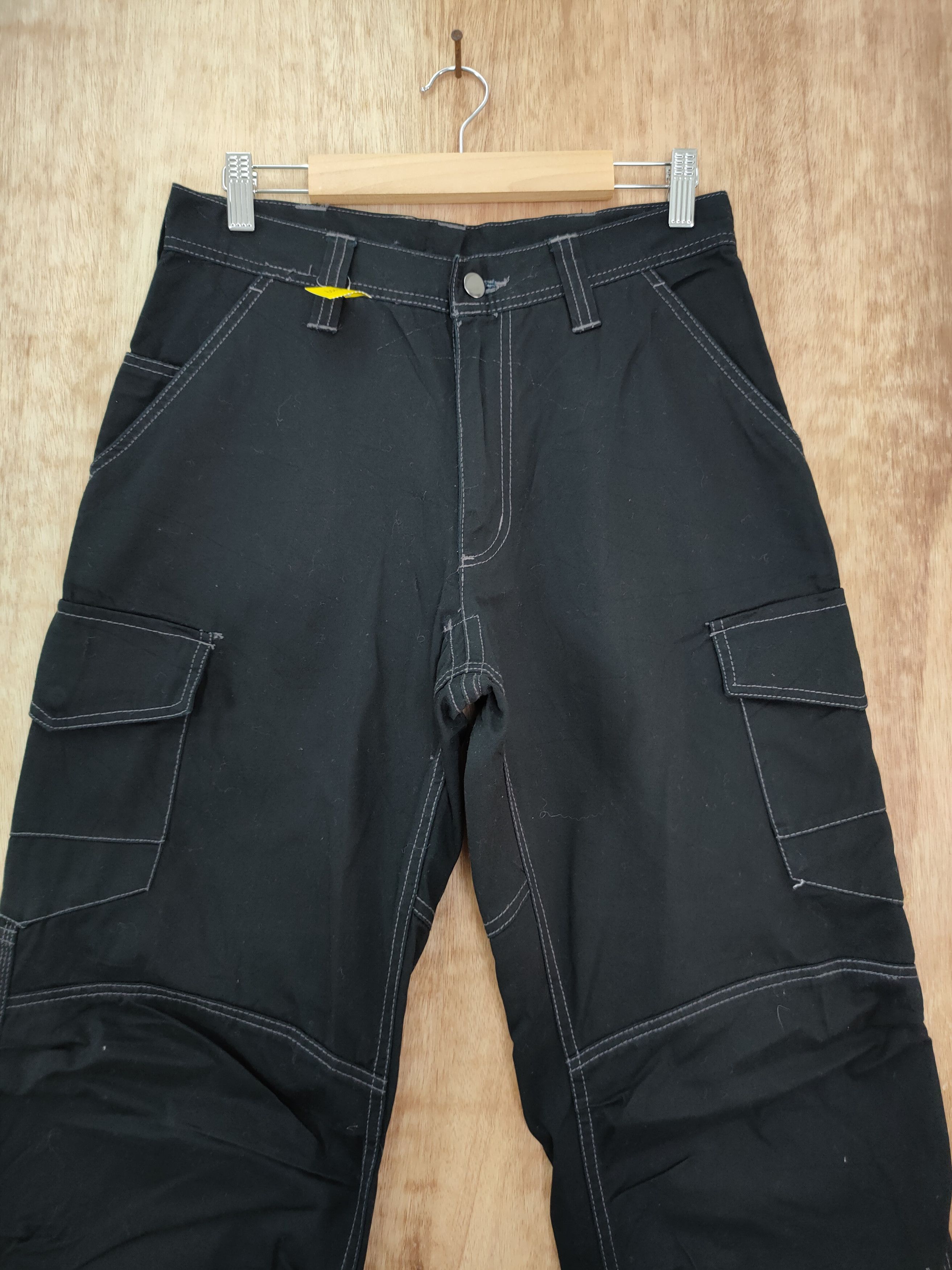 Japanese Brand The Rough japan multipocket tactical cargo pants #4109 Size US 28 / EU 44 - 3 Thumbnail