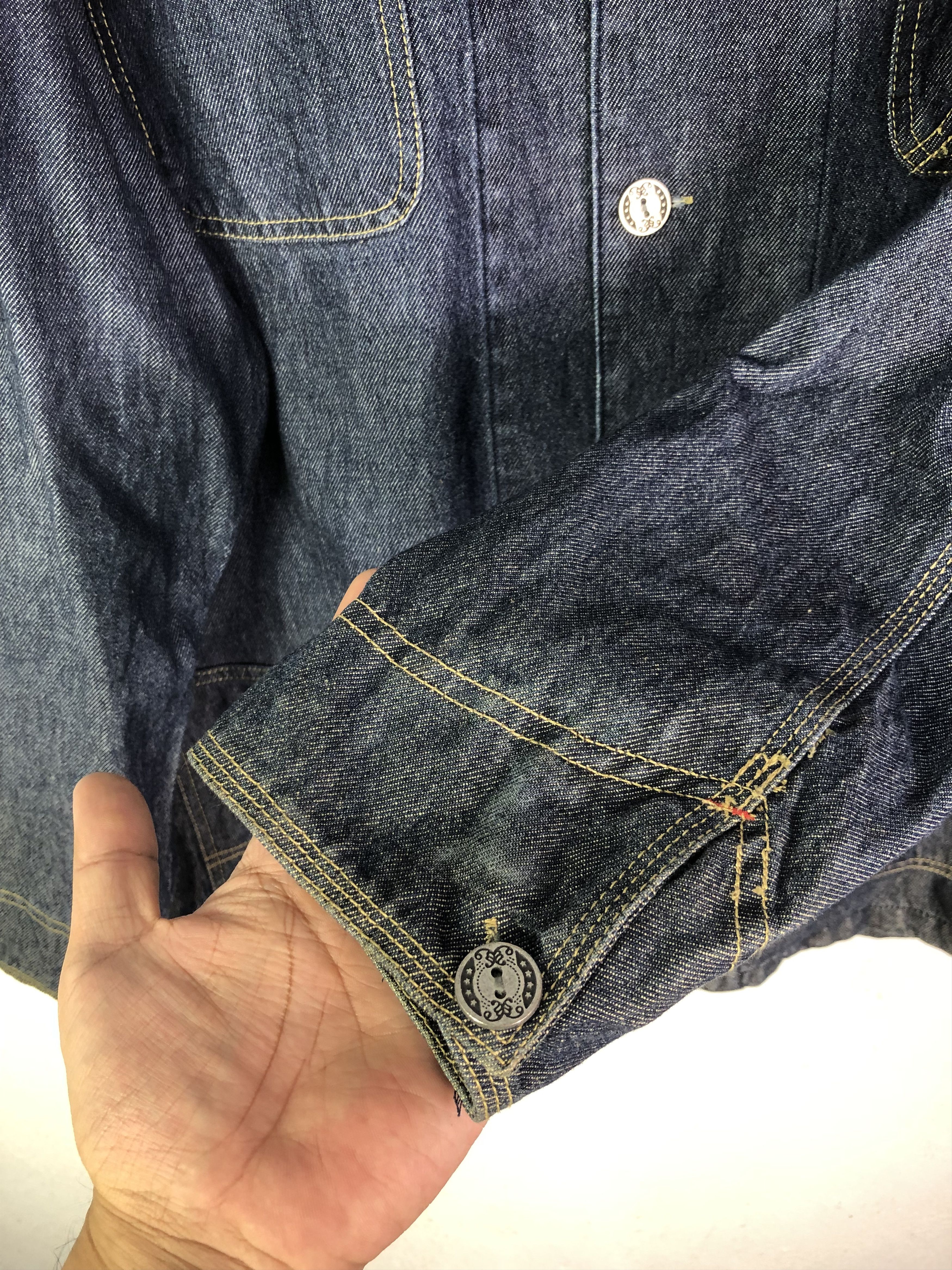 Japanese Brand Japanese Brand Vis By Denim Workwear Jacket Chore Size US L / EU 52-54 / 3 - 6 Thumbnail
