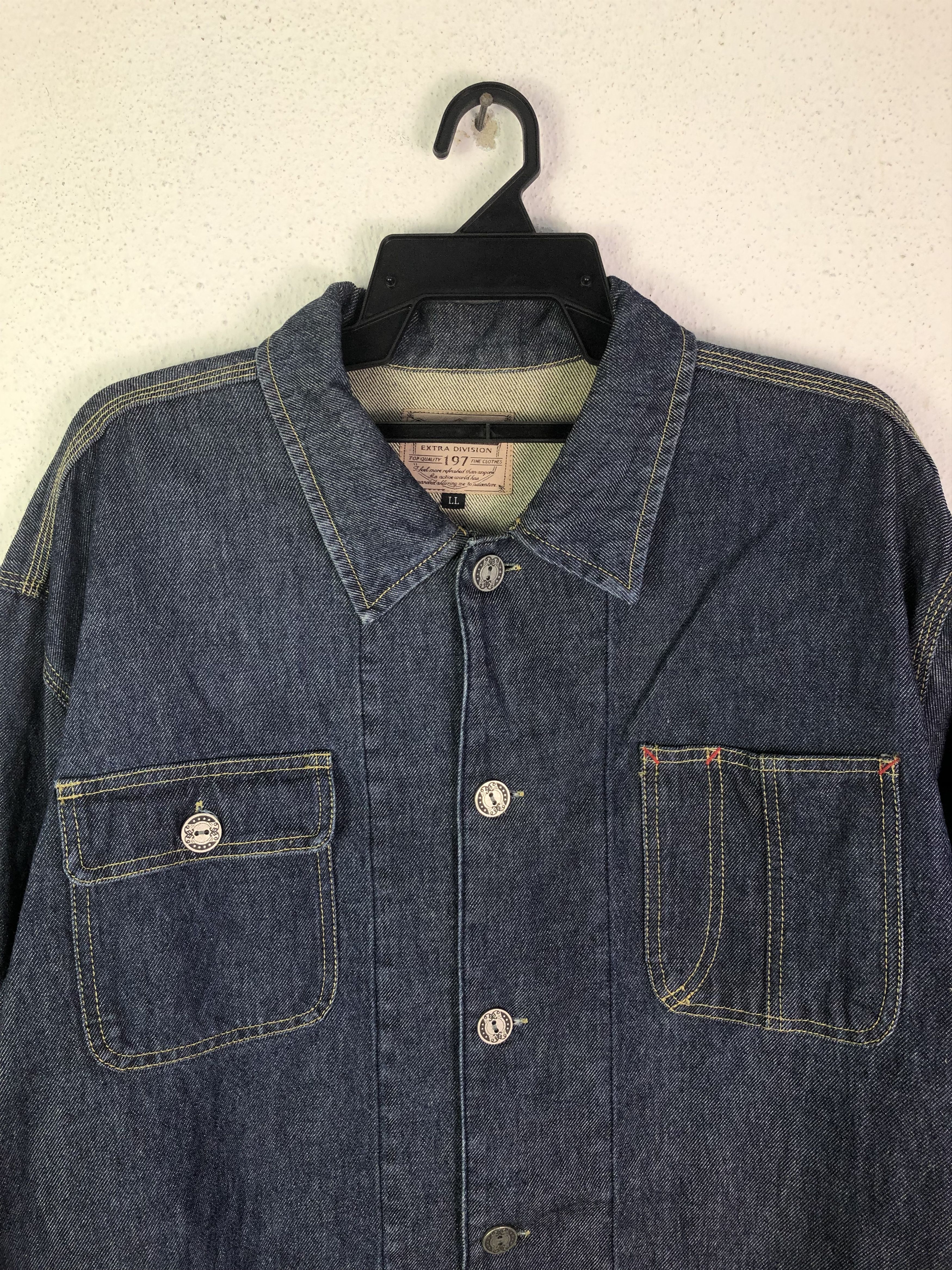 Japanese Brand Japanese Brand Vis By Denim Workwear Jacket Chore Size US L / EU 52-54 / 3 - 3 Thumbnail