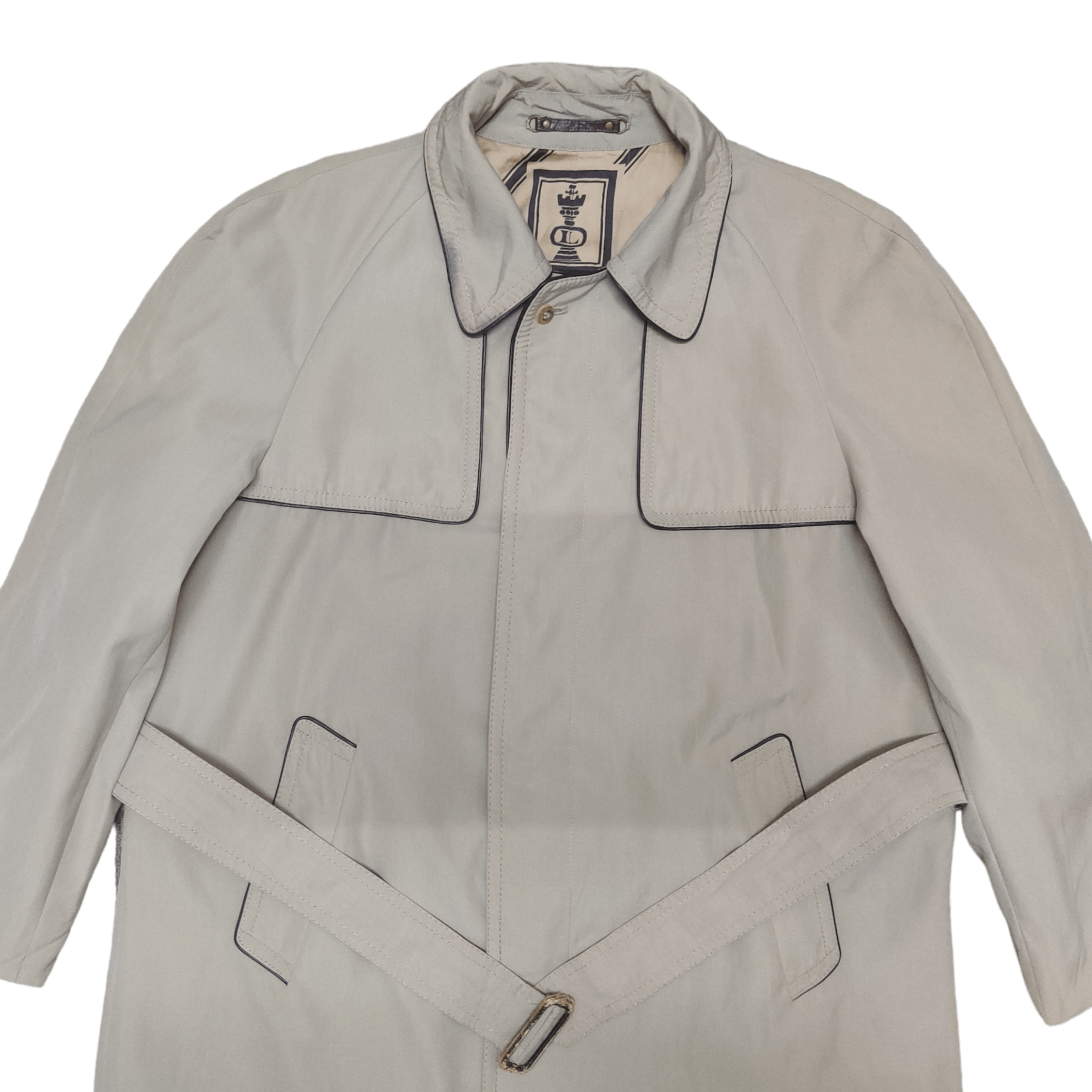 Lanvin Vintage Lanvin Paris Trench Coat Size US L / EU 52-54 / 3 - 3 Thumbnail