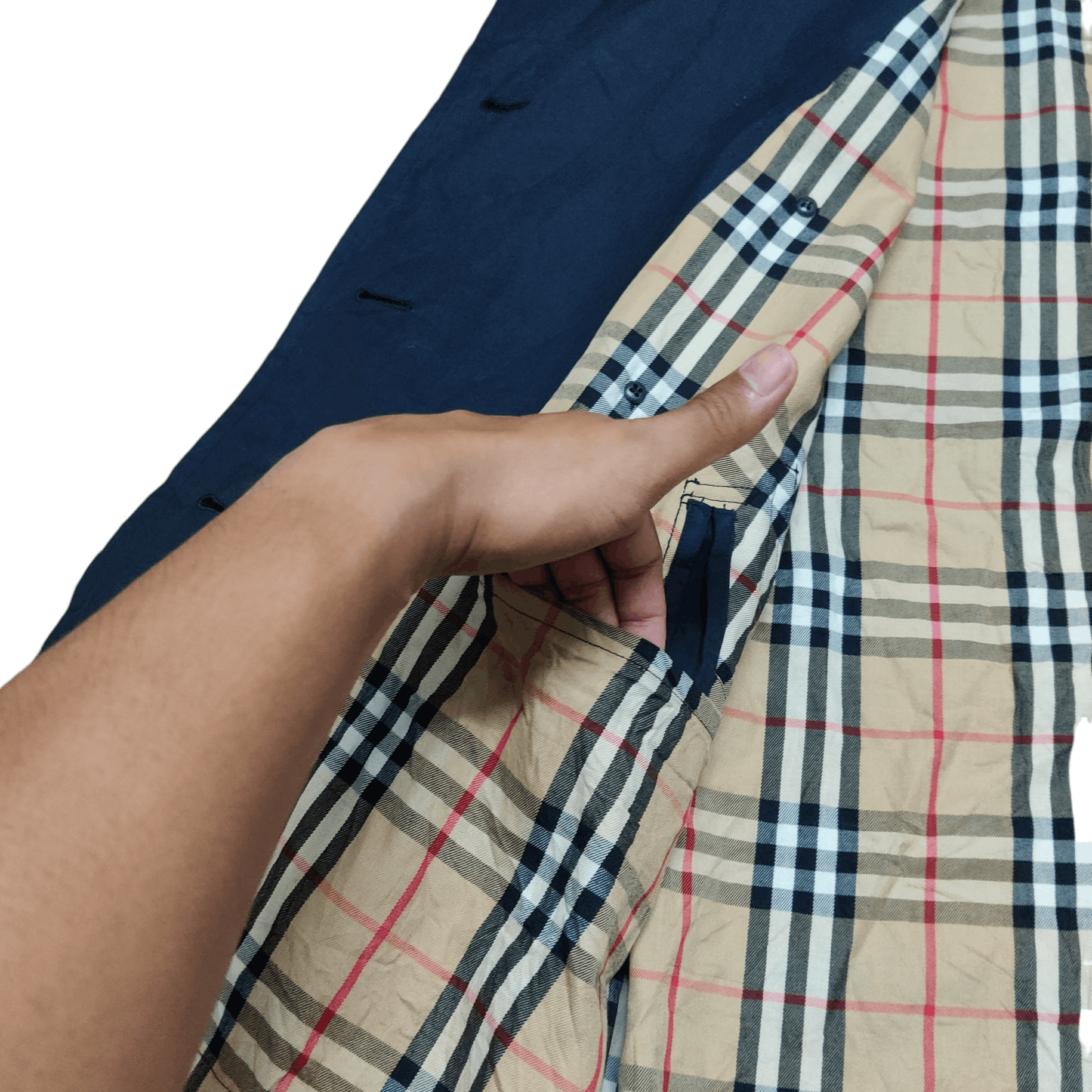 Burberry Vintage Burberry Double Breasted Trench Coat Nova Check Size US M / EU 48-50 / 2 - 9 Thumbnail
