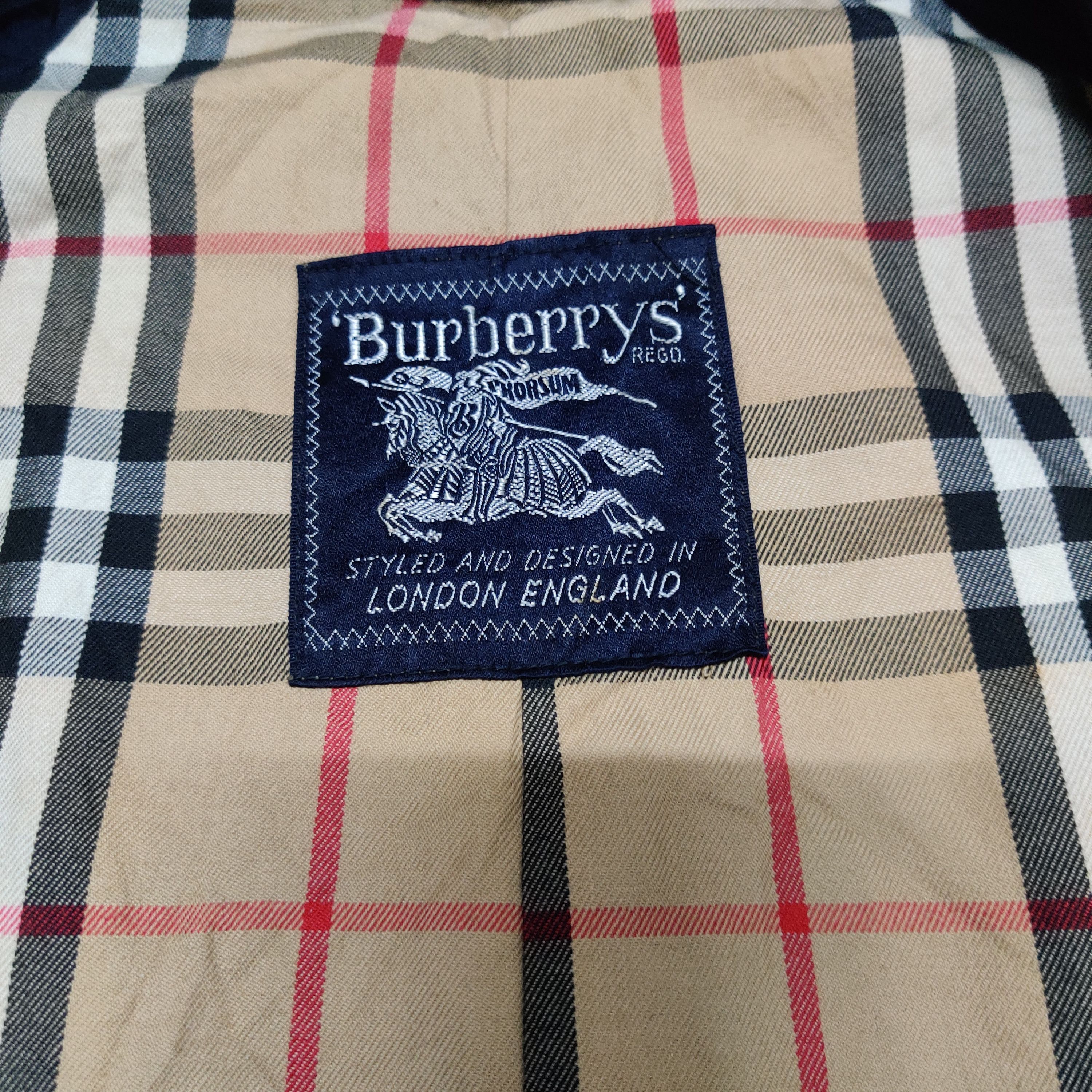 Burberry Vintage Burberry Double Breasted Trench Coat Nova Check Size US M / EU 48-50 / 2 - 11 Thumbnail