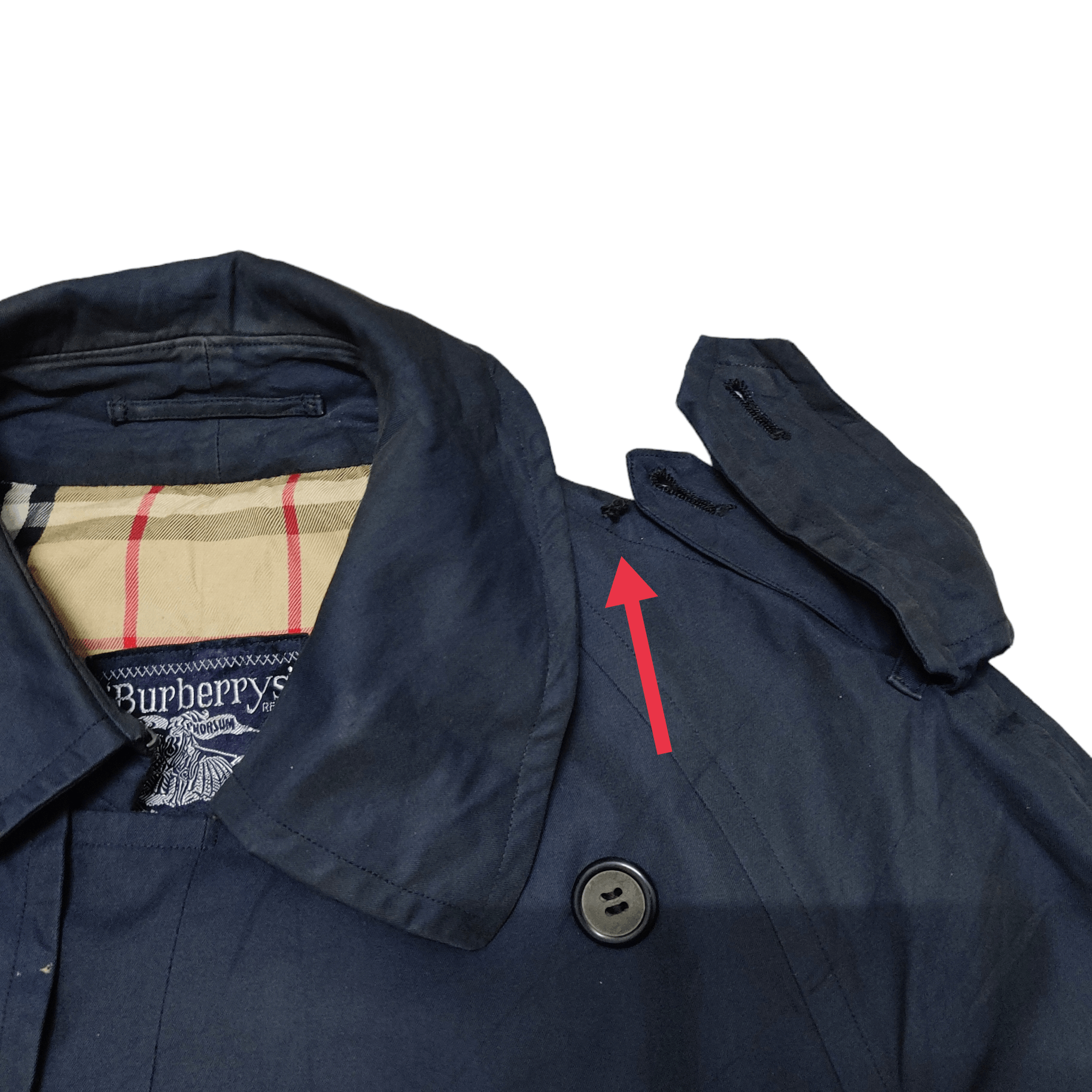 Burberry Vintage Burberry Double Breasted Trench Coat Nova Check Size US M / EU 48-50 / 2 - 6 Thumbnail