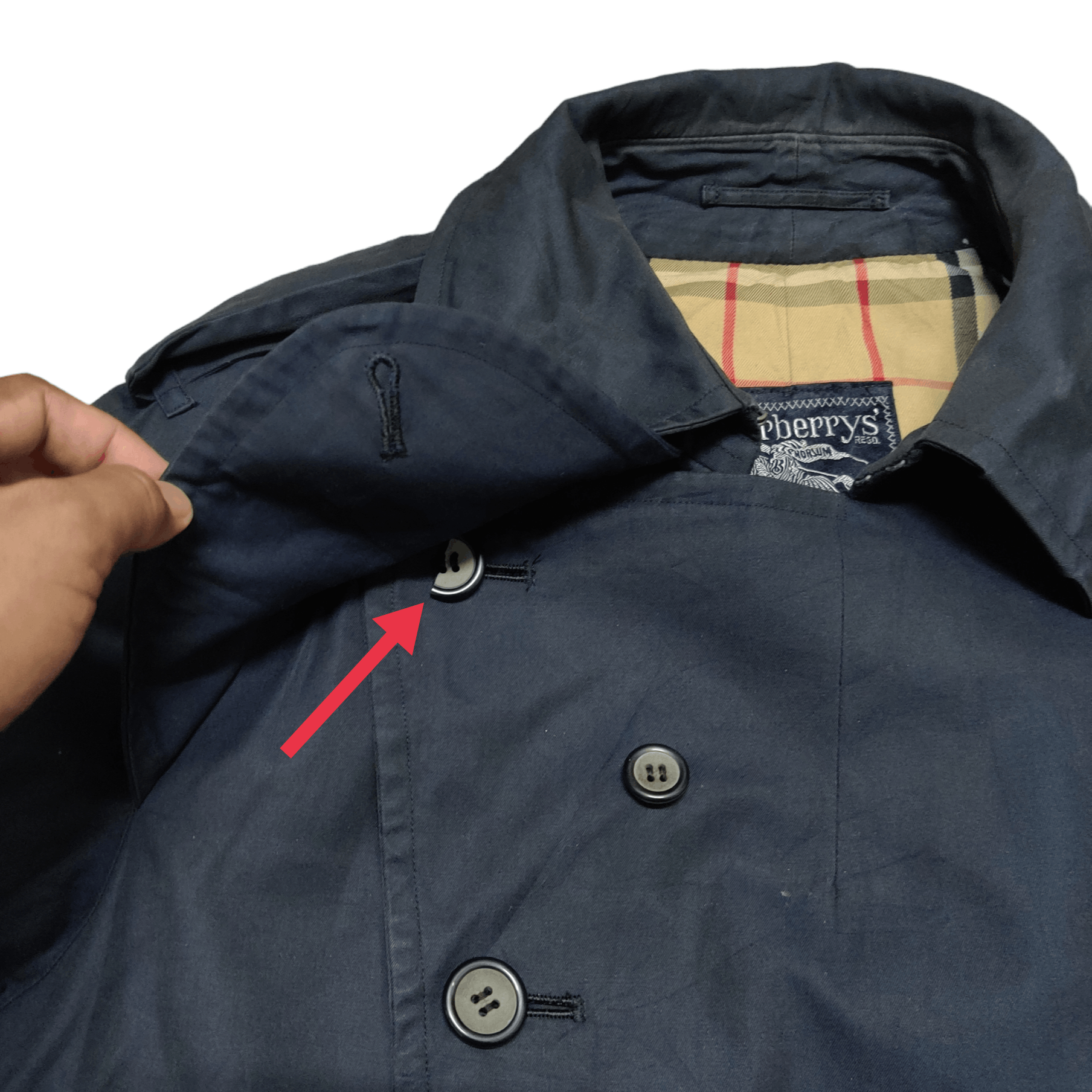 Burberry Vintage Burberry Double Breasted Trench Coat Nova Check Size US M / EU 48-50 / 2 - 7 Thumbnail