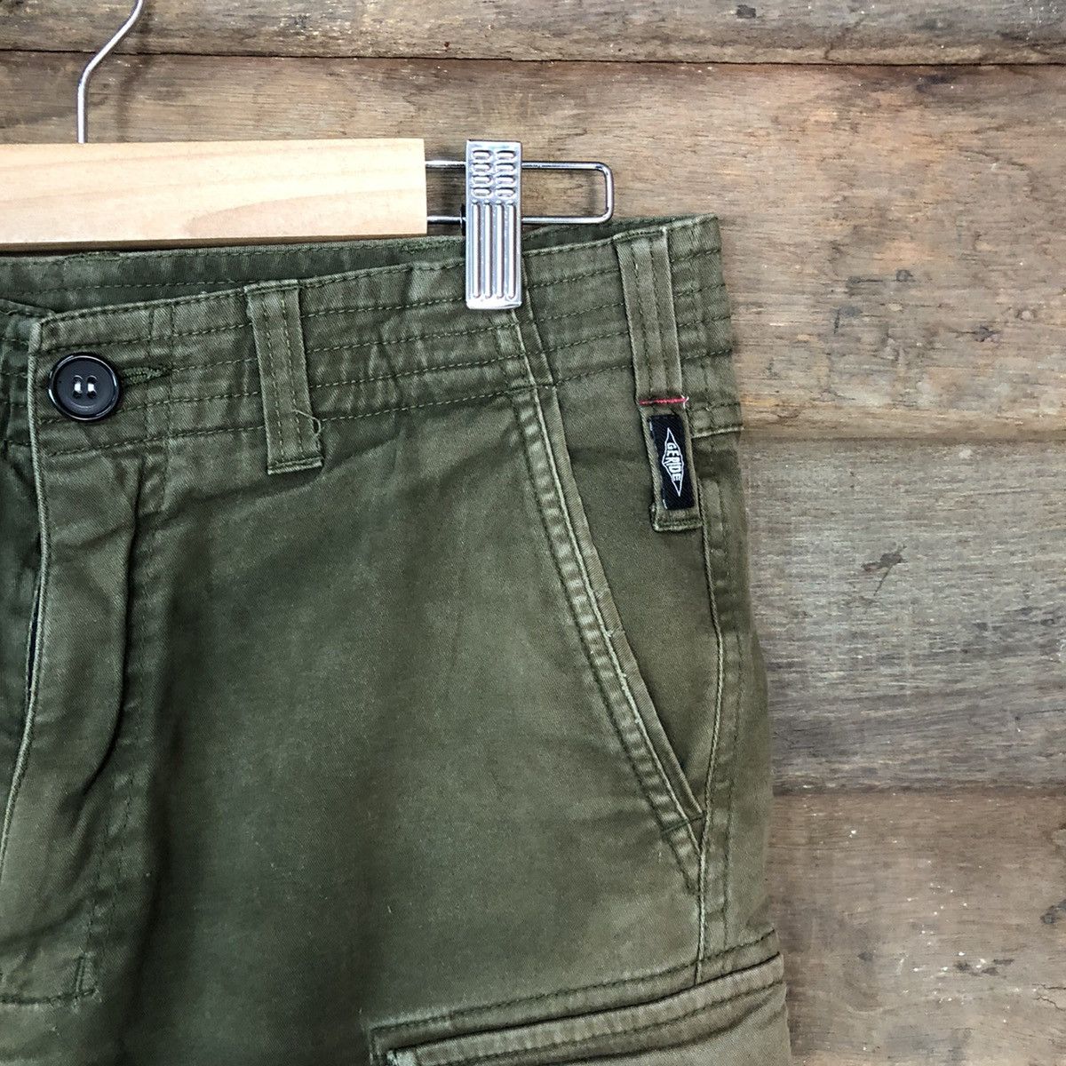Japanese Brand DL Japan thrashed dirty faded utility Cargo Pants #2654 Size US 30 / EU 46 - 5 Thumbnail