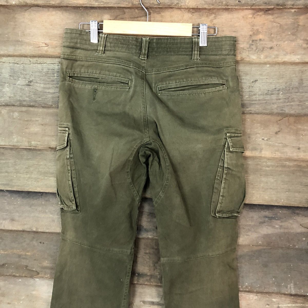 Japanese Brand DL Japan thrashed dirty faded utility Cargo Pants #2654 Size US 30 / EU 46 - 12 Thumbnail