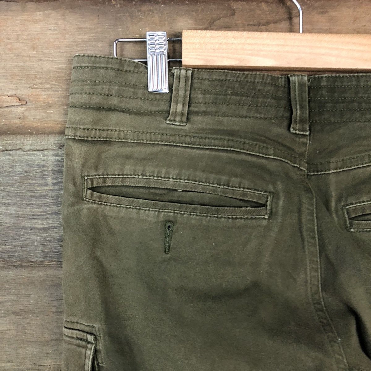 Japanese Brand DL Japan thrashed dirty faded utility Cargo Pants #2654 Size US 30 / EU 46 - 14 Thumbnail