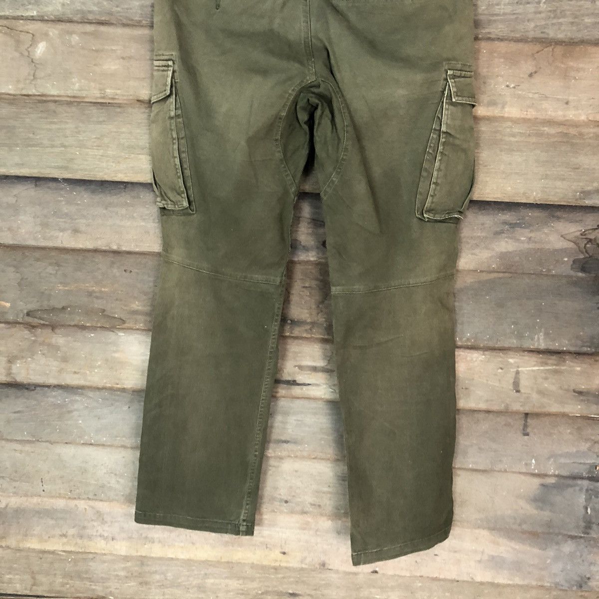 Japanese Brand DL Japan thrashed dirty faded utility Cargo Pants #2654 Size US 30 / EU 46 - 13 Thumbnail