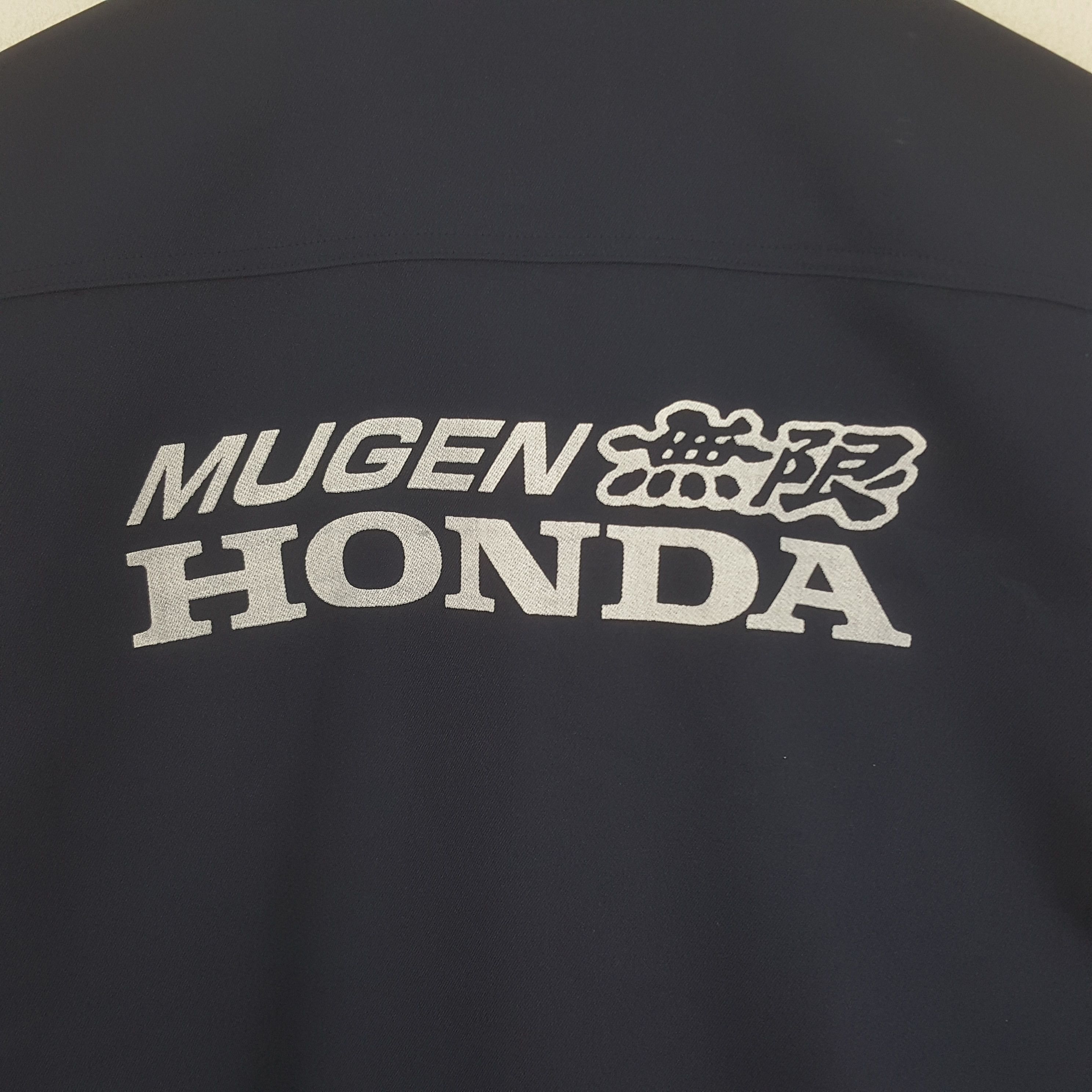 Honda × Japanese Brand × Vintage Vintage Mugen Honda Japanese Racing Team Custom Jacket Size US L / EU 52-54 / 3 - 2 Thumbnail