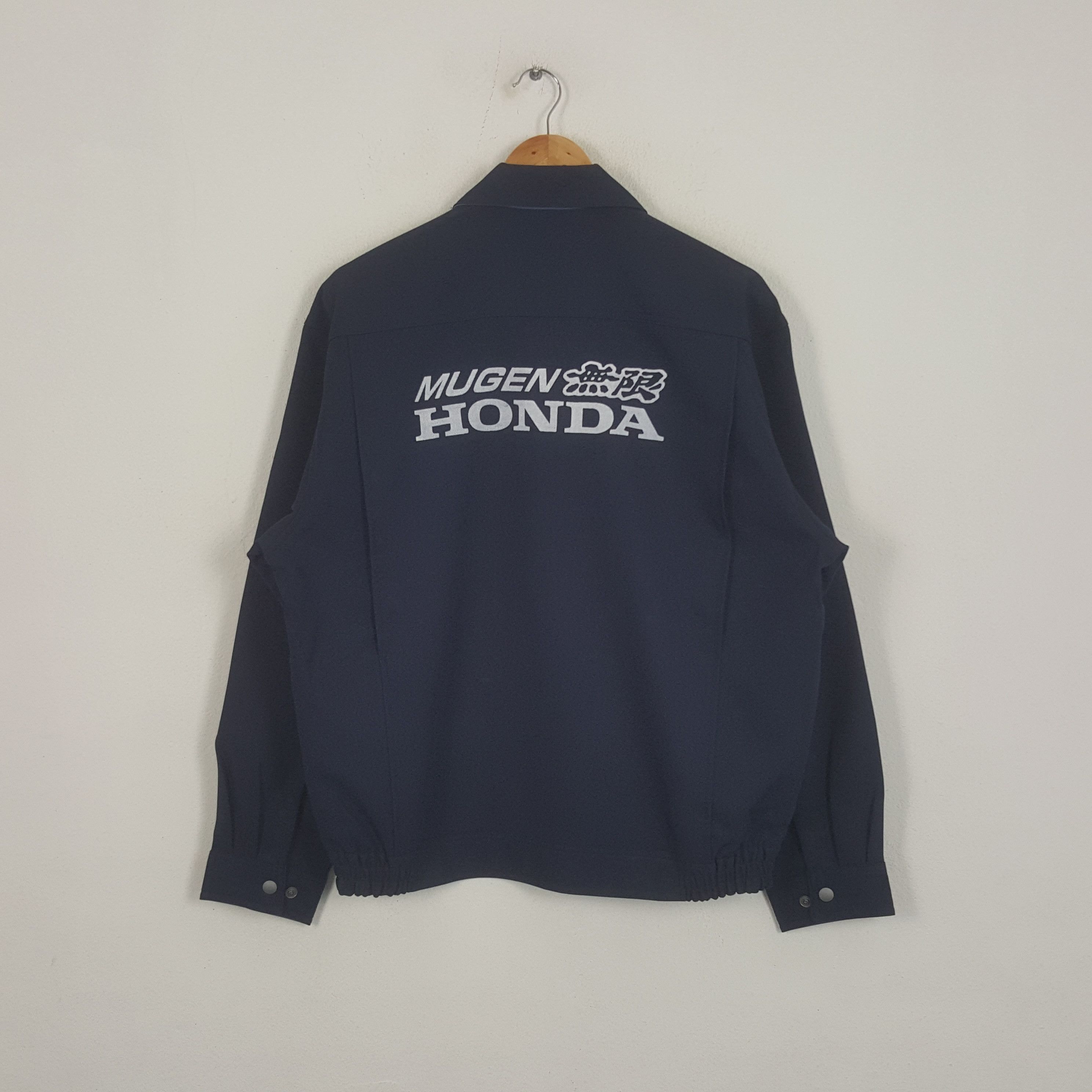 Honda × Japanese Brand × Vintage Vintage Mugen Honda Japanese Racing Team Custom Jacket Size US L / EU 52-54 / 3 - 1 Thumbnail