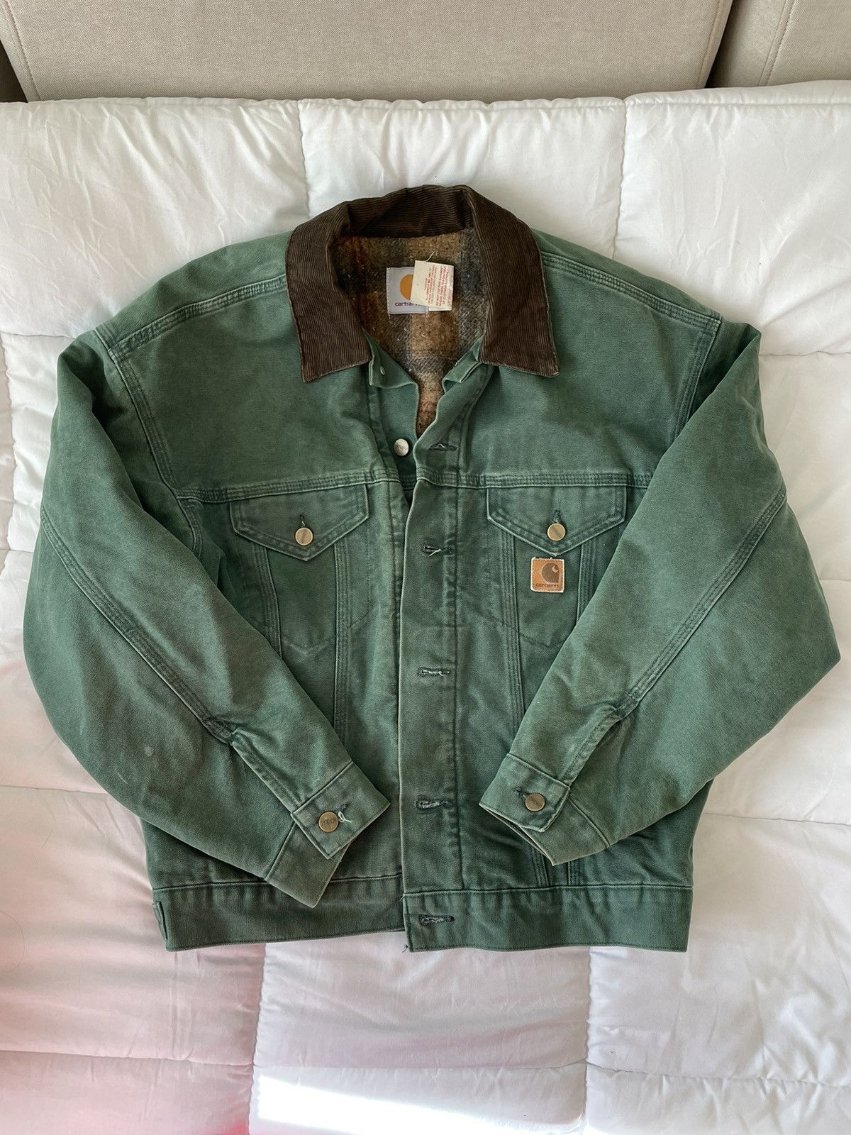 Carhartt carharrt carpet lined jacket Size US M / EU 48-50 / 2 - 1 Thumbnail