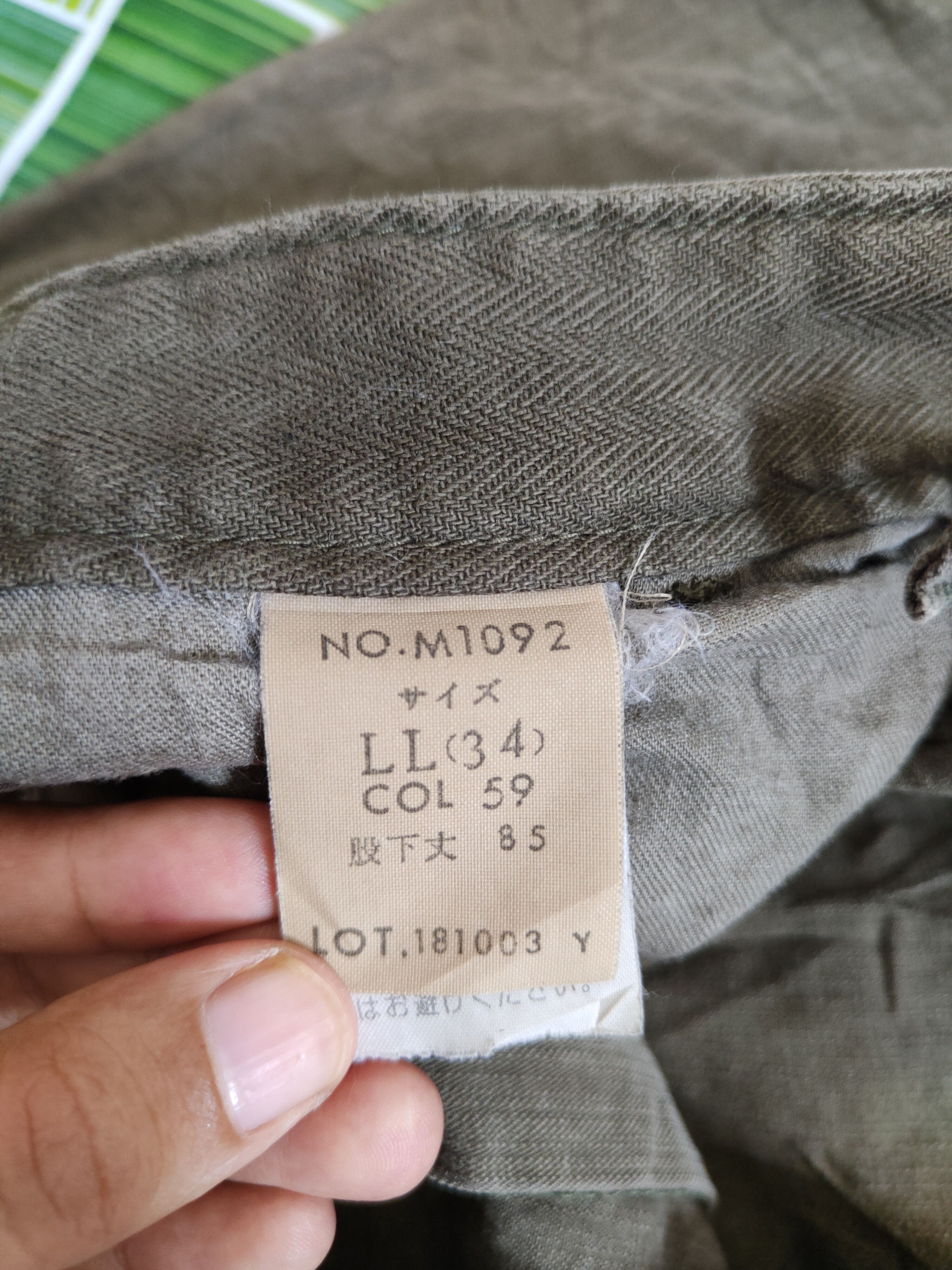 Japanese Brand DL Surplus Gray Multi Pocket Tactical Cargo Pant #S380 Size US 34 / EU 50 - 13 Thumbnail