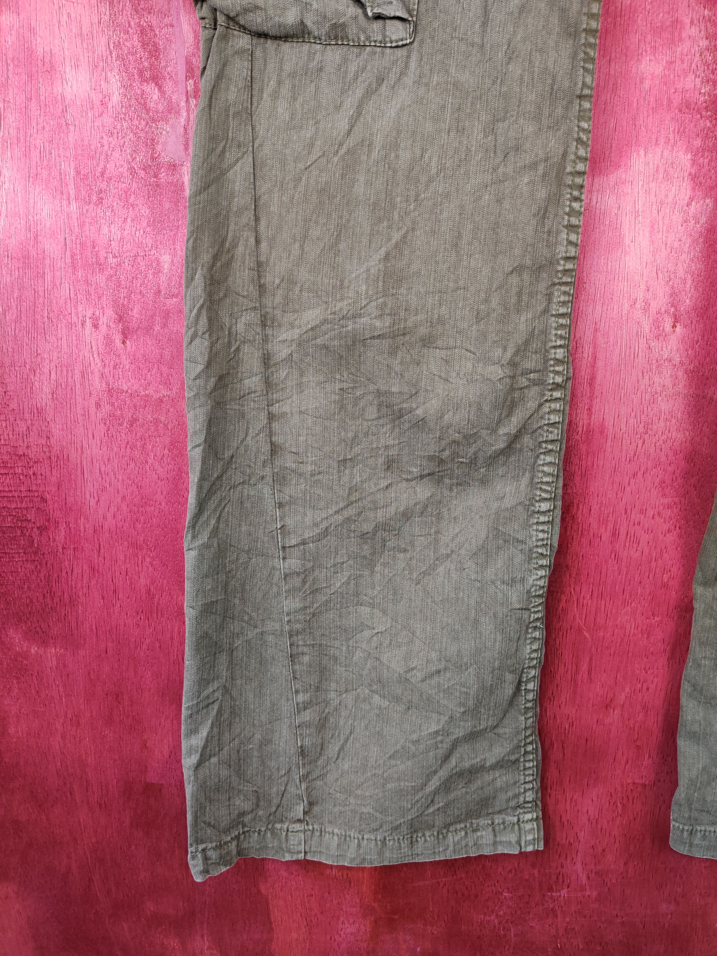 Japanese Brand DL Surplus Gray Multi Pocket Tactical Cargo Pant #S380 Size US 34 / EU 50 - 4 Thumbnail