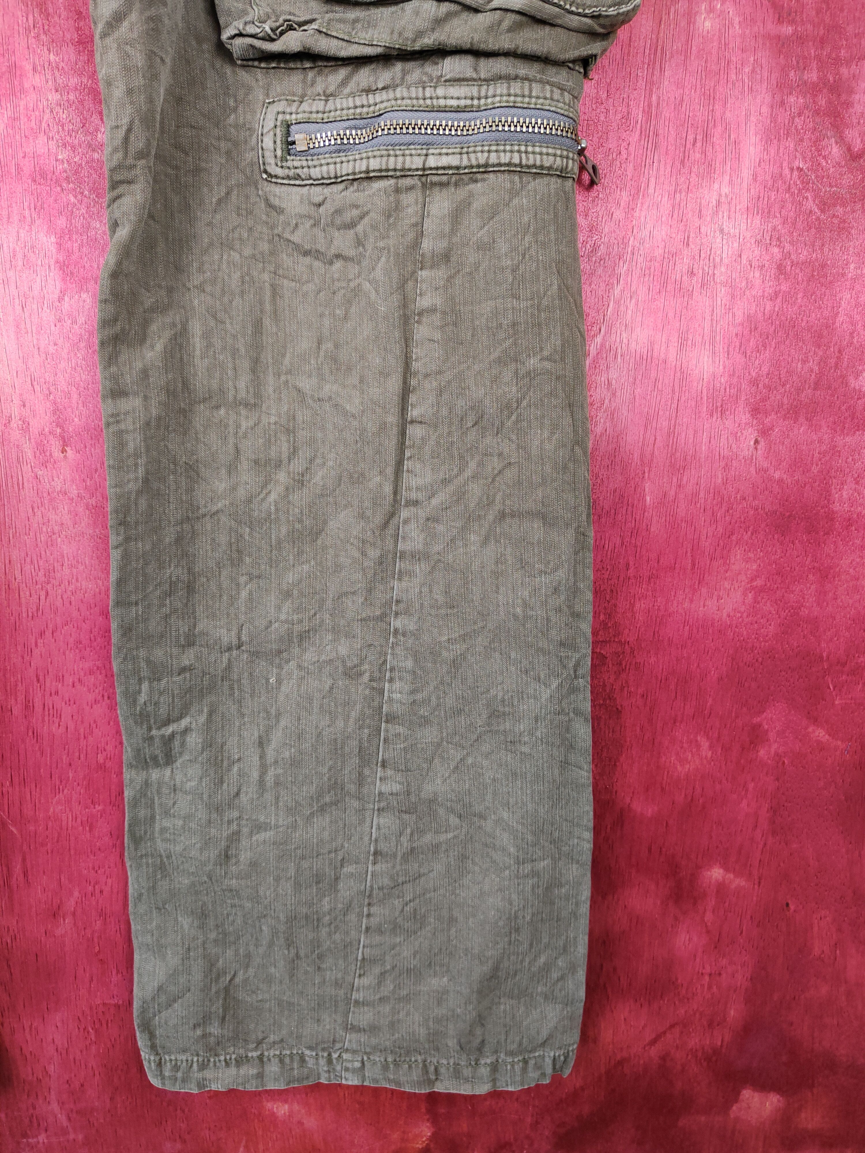 Japanese Brand DL Surplus Gray Multi Pocket Tactical Cargo Pant #S380 Size US 34 / EU 50 - 6 Thumbnail