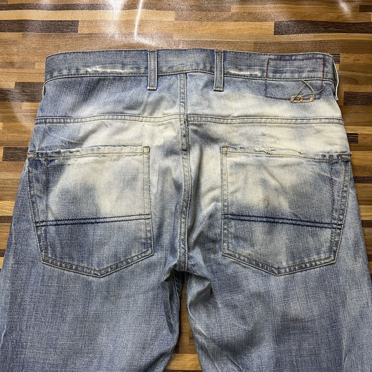 Designer × Vintage Steals Made In Italy Bleach Denim Casucci Size US 34 / EU 50 - 17 Thumbnail