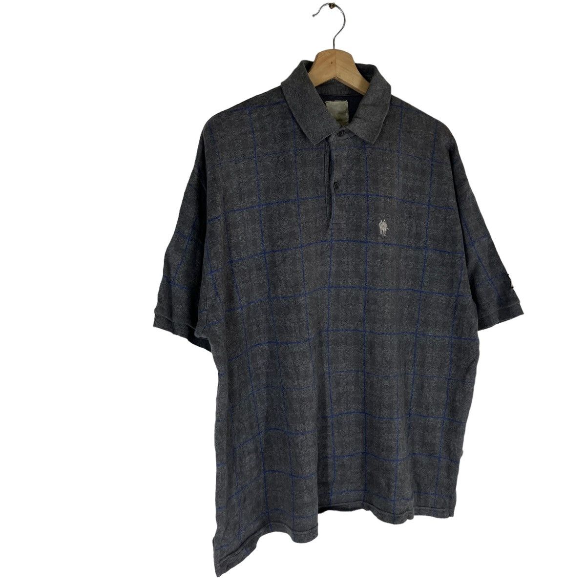 Japanese Brand VINTAGE BRESTEX TARTAN DESIGN COLLAR INSPIRE BATHING APE Size US M / EU 48-50 / 2 - 3 Thumbnail