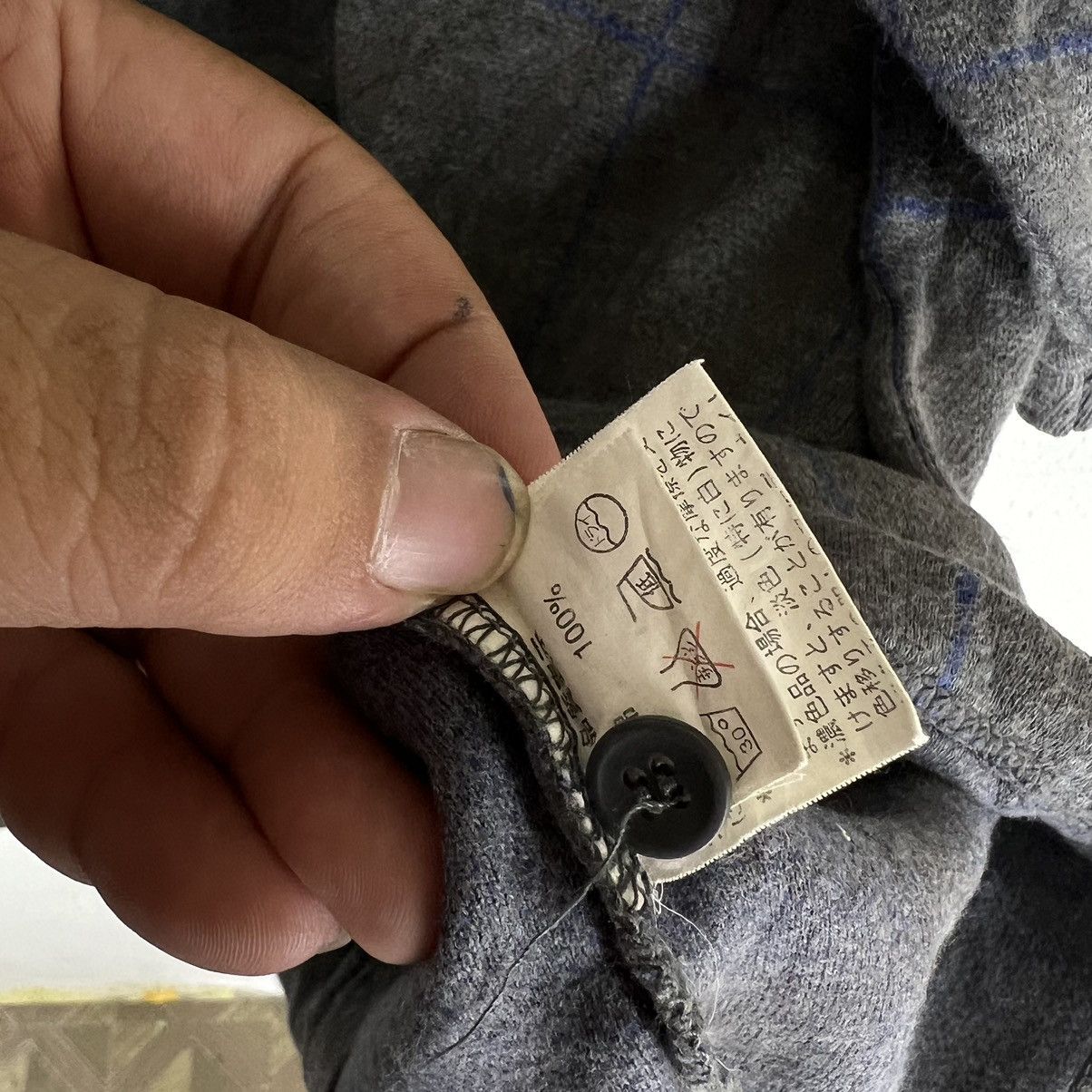 Japanese Brand VINTAGE BRESTEX TARTAN DESIGN COLLAR INSPIRE BATHING APE Size US M / EU 48-50 / 2 - 8 Thumbnail