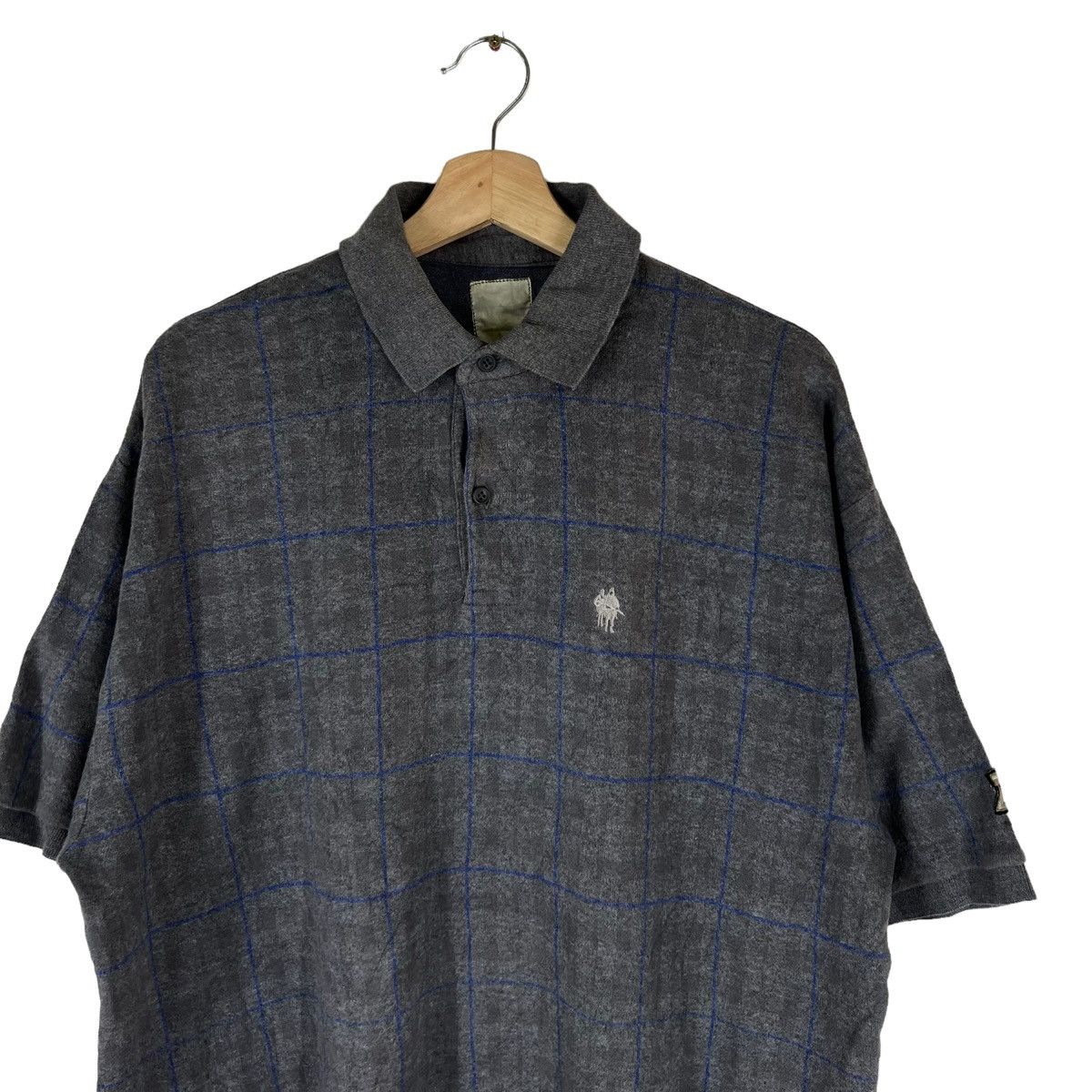 Japanese Brand VINTAGE BRESTEX TARTAN DESIGN COLLAR INSPIRE BATHING APE Size US M / EU 48-50 / 2 - 2 Thumbnail