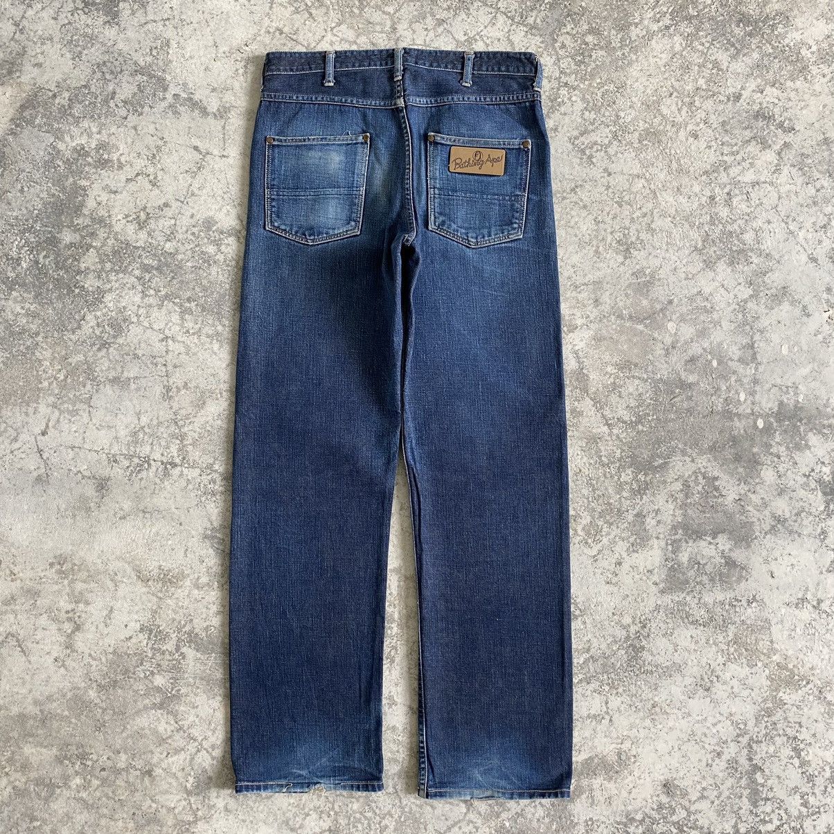 Bape Nigo Era Bape Busy Works Selvedge Denim Size US 32 / EU 48 - 2 Thumbnail