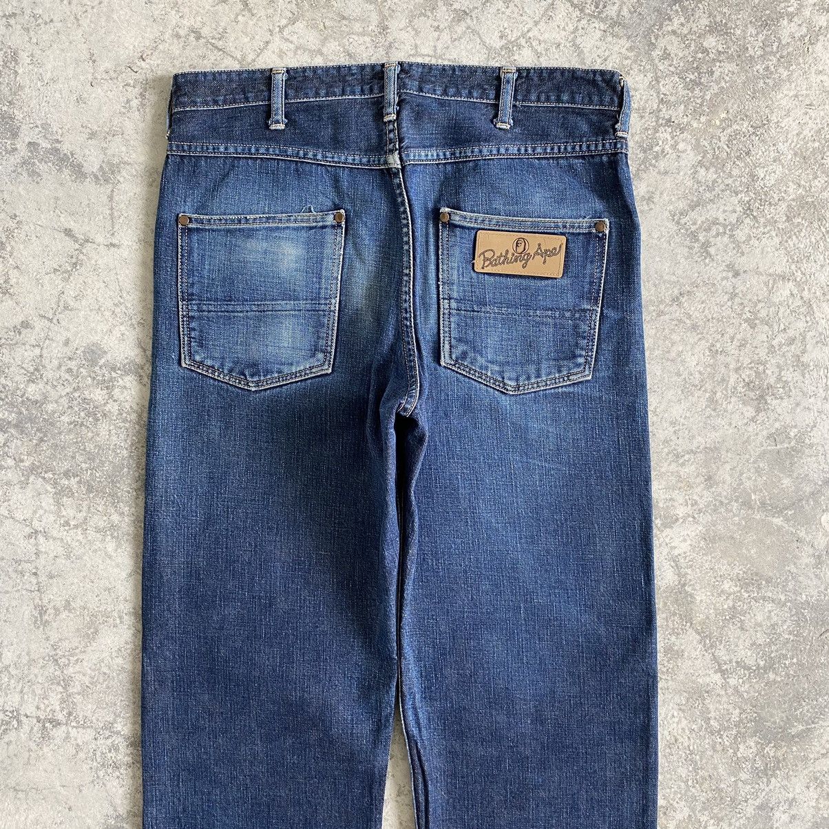 Bape Nigo Era Bape Busy Works Selvedge Denim Size US 32 / EU 48 - 10 Thumbnail