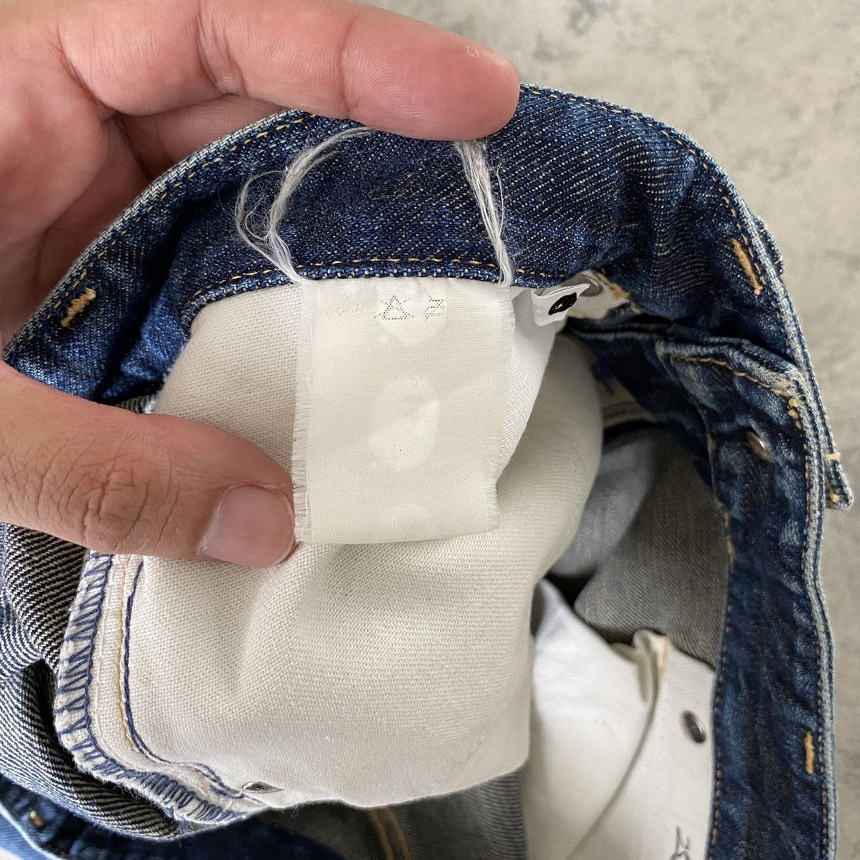 Bape Nigo Era Bape Busy Works Selvedge Denim Size US 32 / EU 48 - 16 Thumbnail