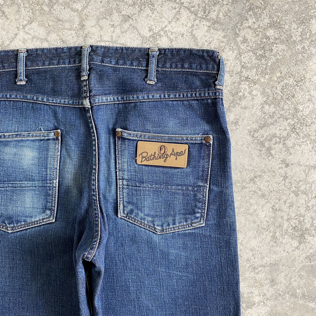 Bape Nigo Era Bape Busy Works Selvedge Denim Size US 32 / EU 48 - 3 Thumbnail